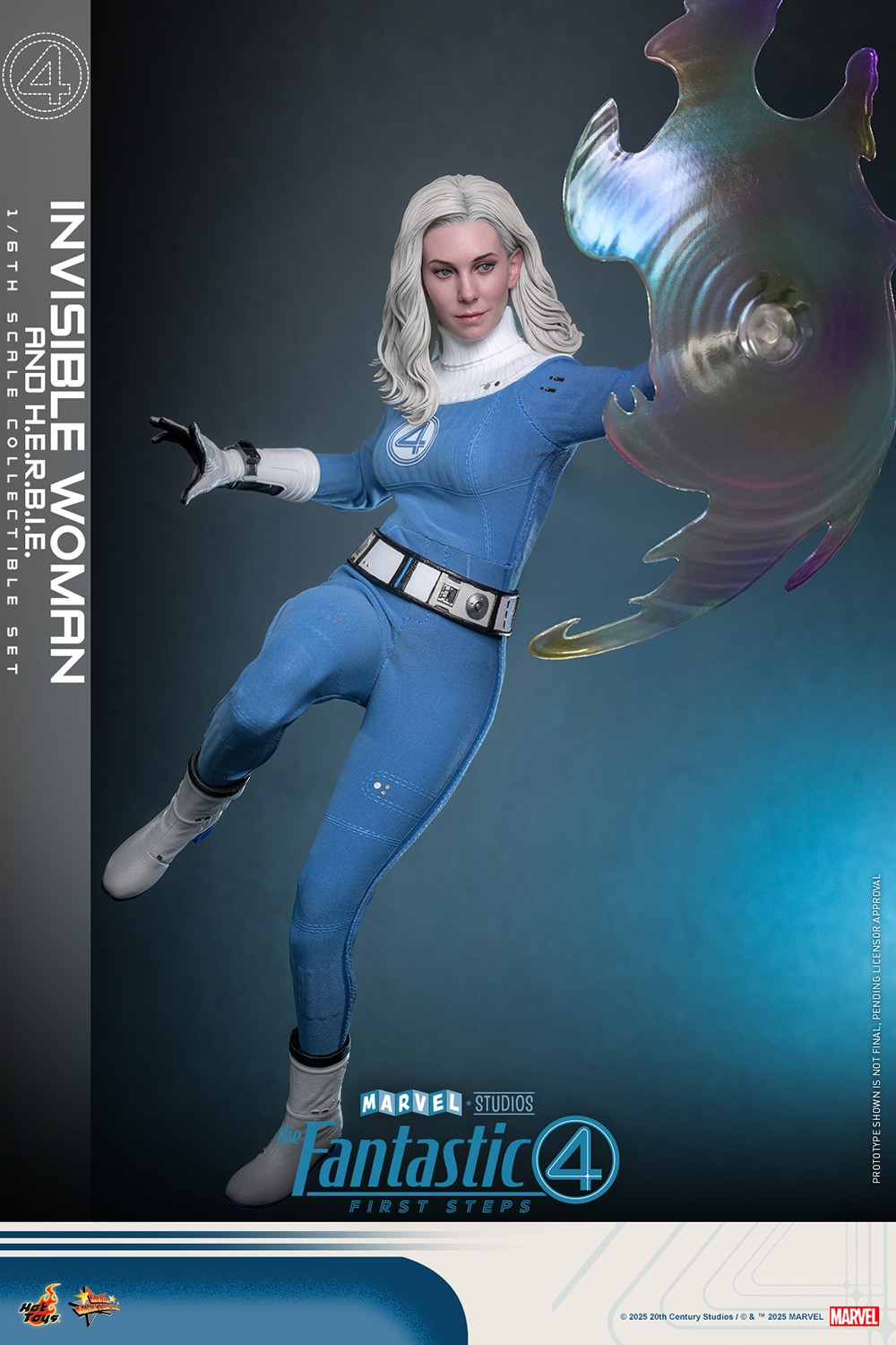 Marvel Invisible Woman and H.E.R.B.I.E. Sixth Scale Figure  (Prototype Shown) View 7