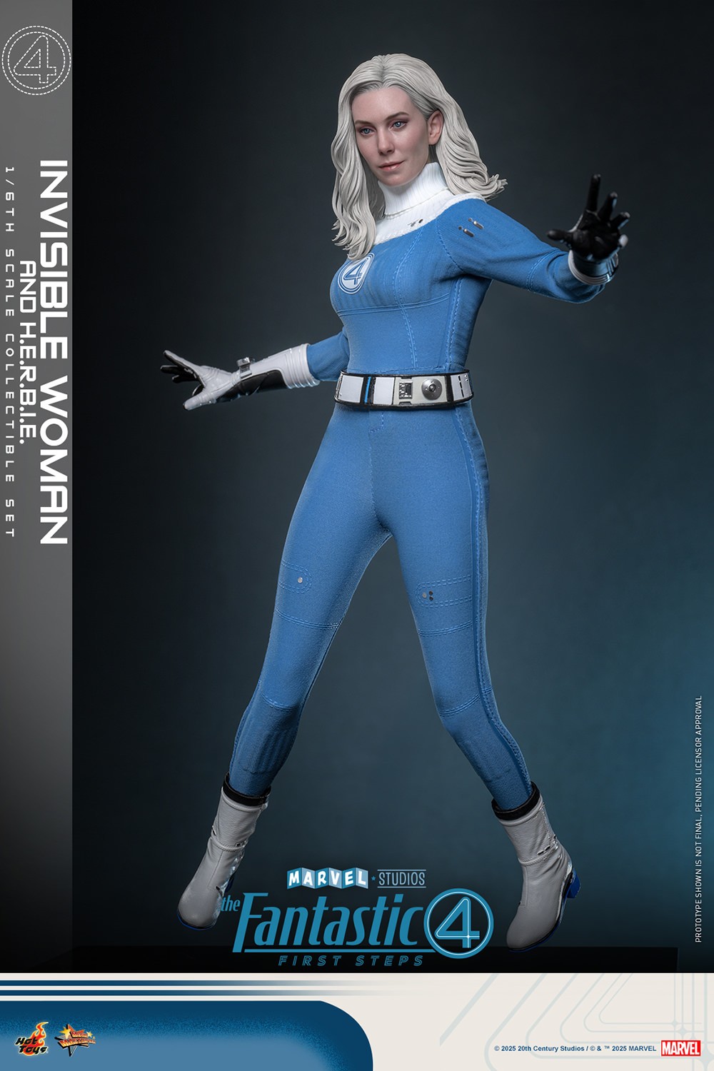Marvel Invisible Woman and H.E.R.B.I.E. Sixth Scale Figure  (Prototype Shown) View 8