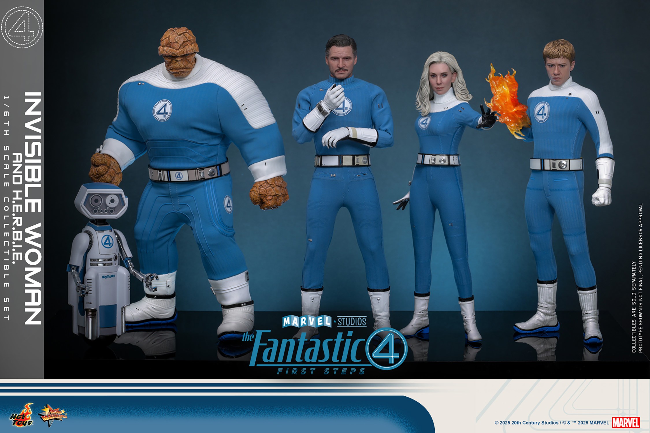 Marvel Invisible Woman and H.E.R.B.I.E. Sixth Scale Figure  (Prototype Shown) View 17