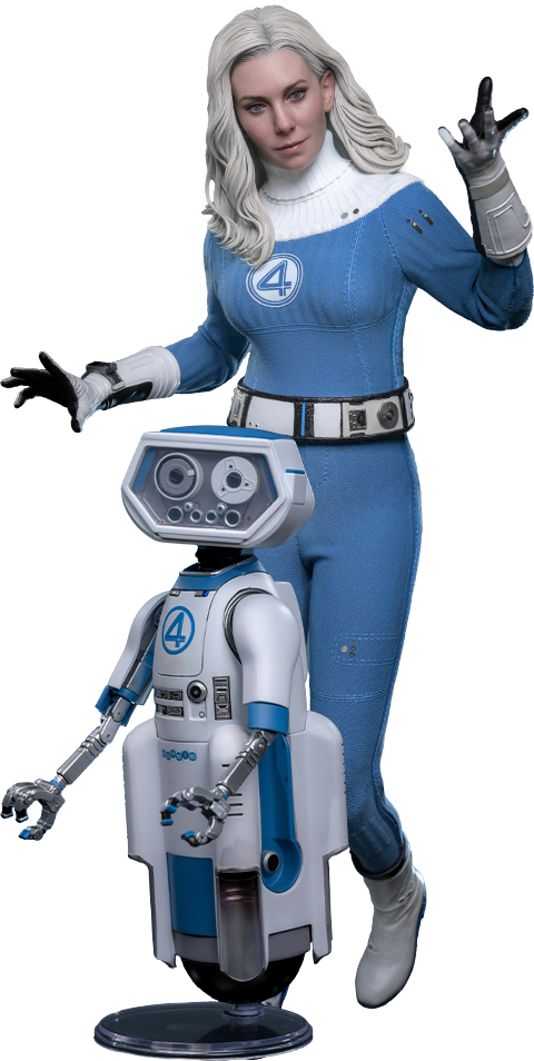 Marvel Invisible Woman and H.E.R.B.I.E. Sixth Scale Figure  (Prototype Shown) View 19