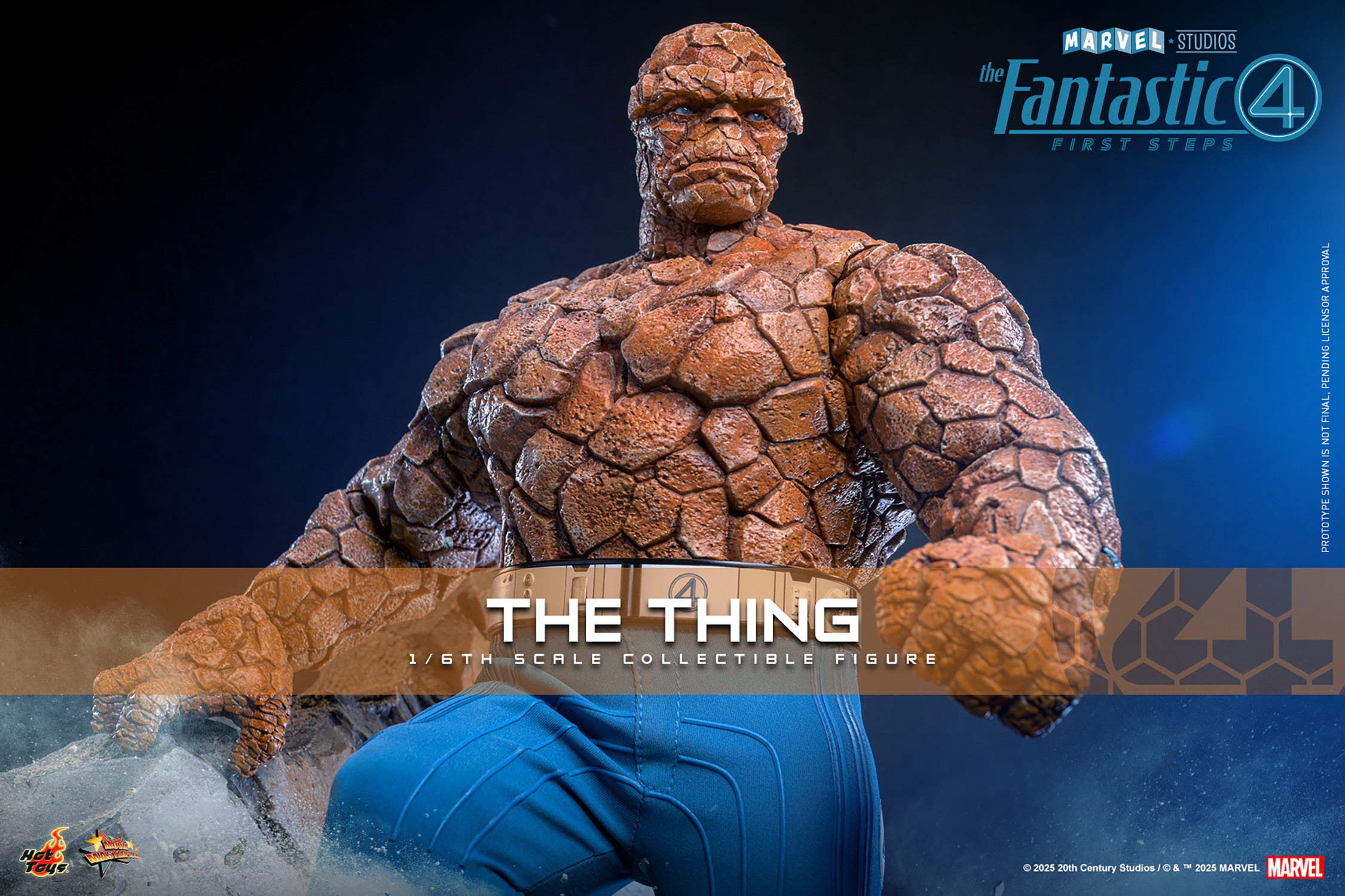 Marvel The Thing Sixth Scale Figure  Collector Edition (Prototype Shown) View 1