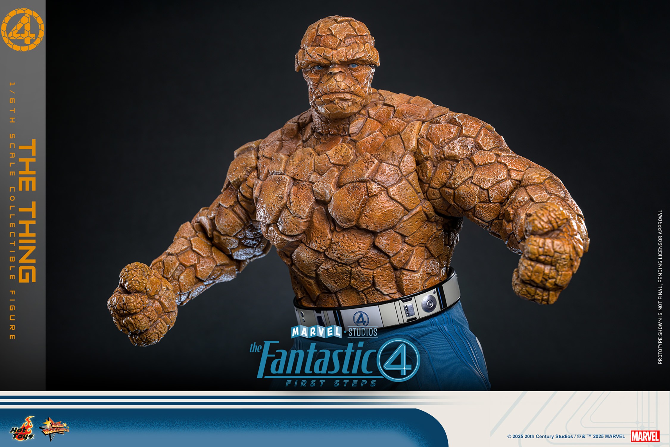 Marvel The Thing Sixth Scale Figure  Collector Edition (Prototype Shown) View 4
