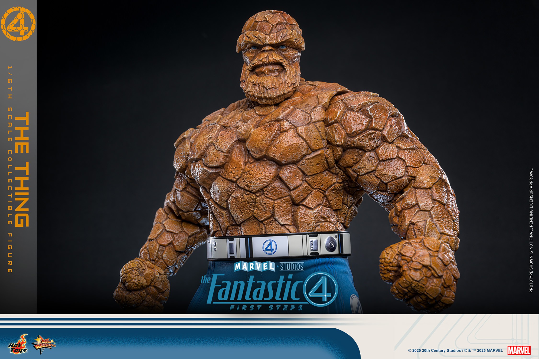 Marvel The Thing Sixth Scale Figure  Collector Edition (Prototype Shown) View 6
