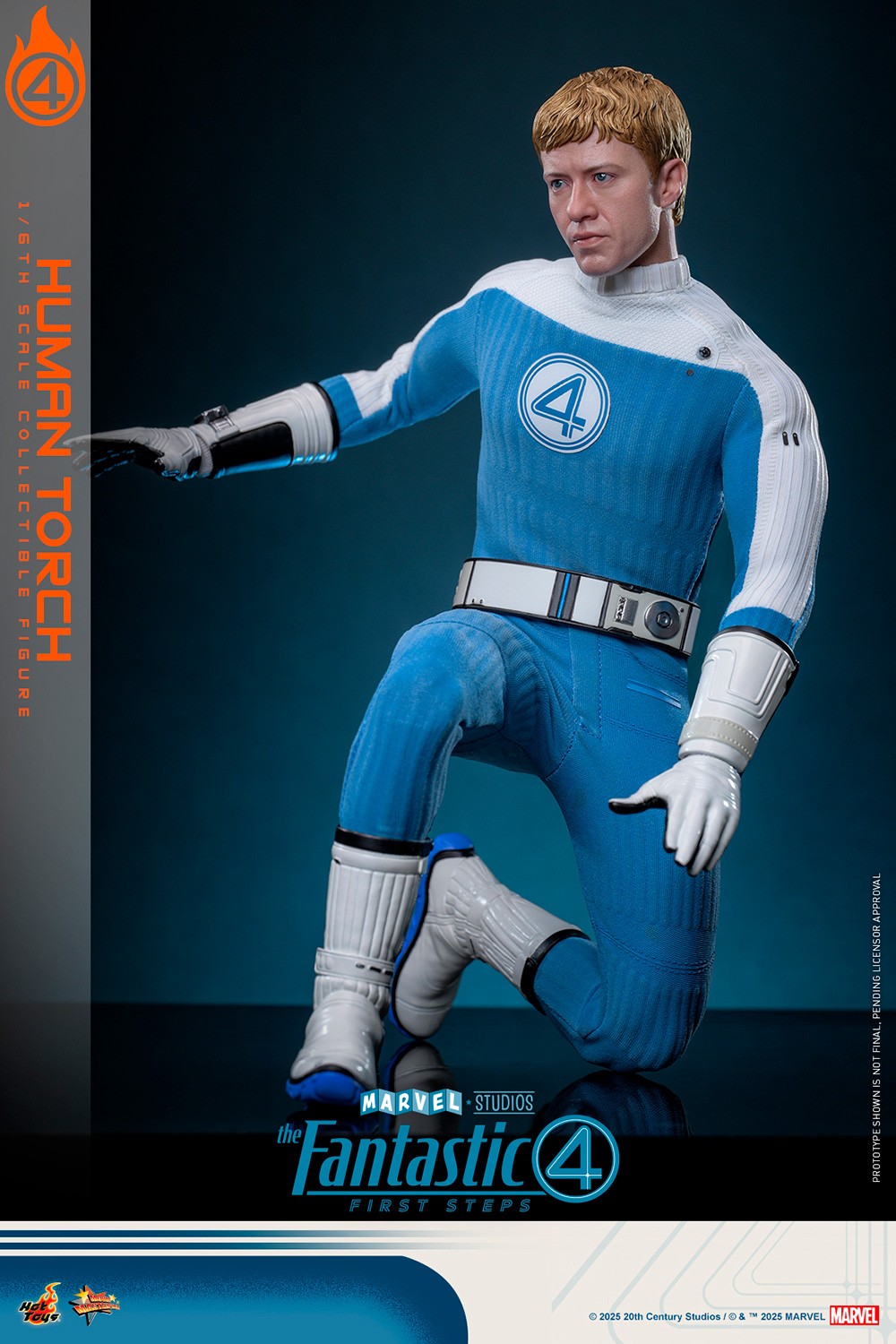 Marvel Human Torch Sixth Scale Figure  Collector Edition (Prototype Shown) View 4
