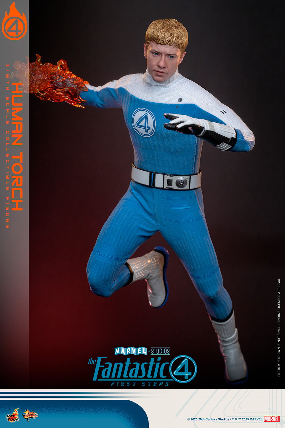 Marvel Human Torch Sixth Scale Figure  Collector Edition (Prototype Shown) View 9