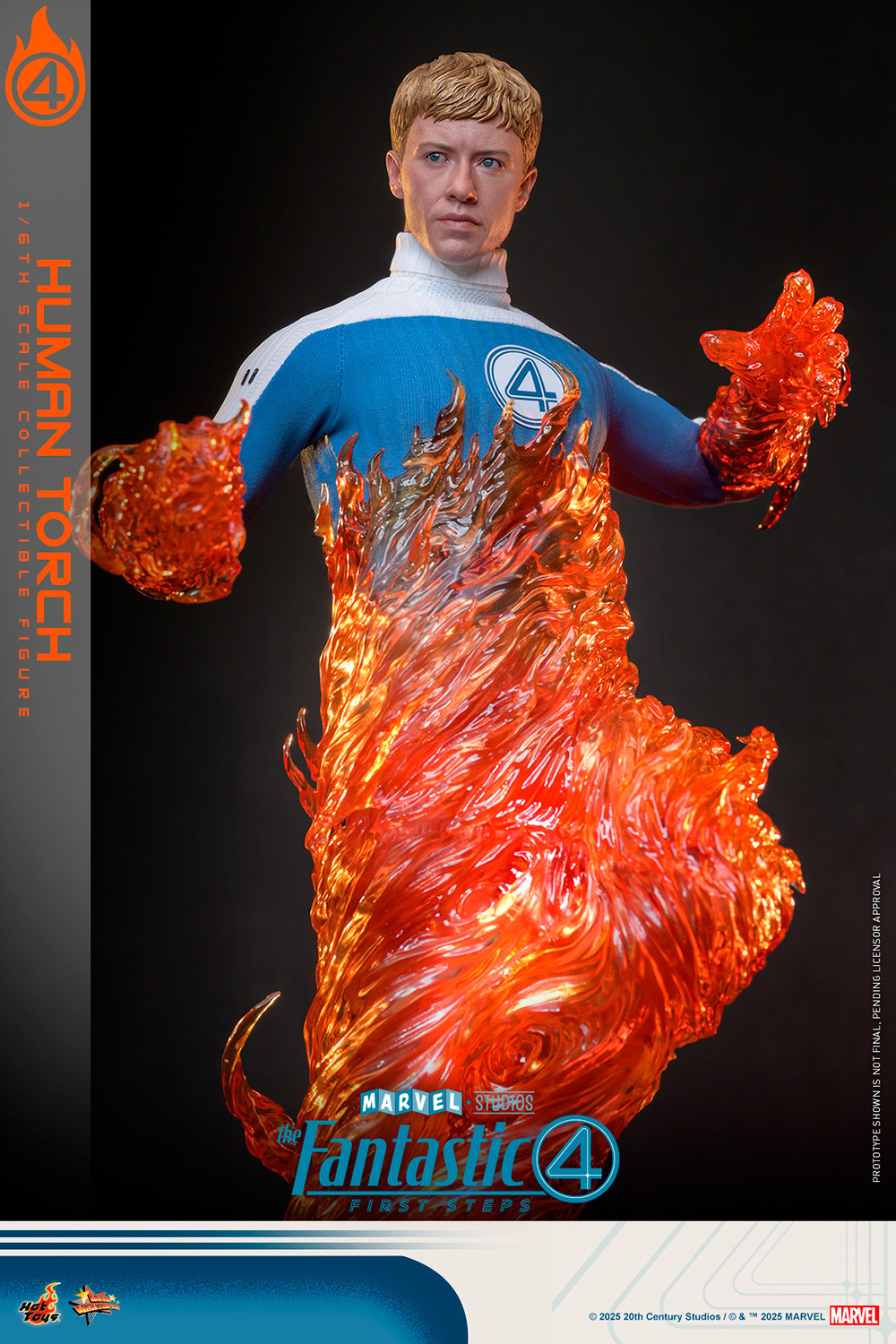 Marvel Human Torch Sixth Scale Figure  Collector Edition (Prototype Shown) View 11