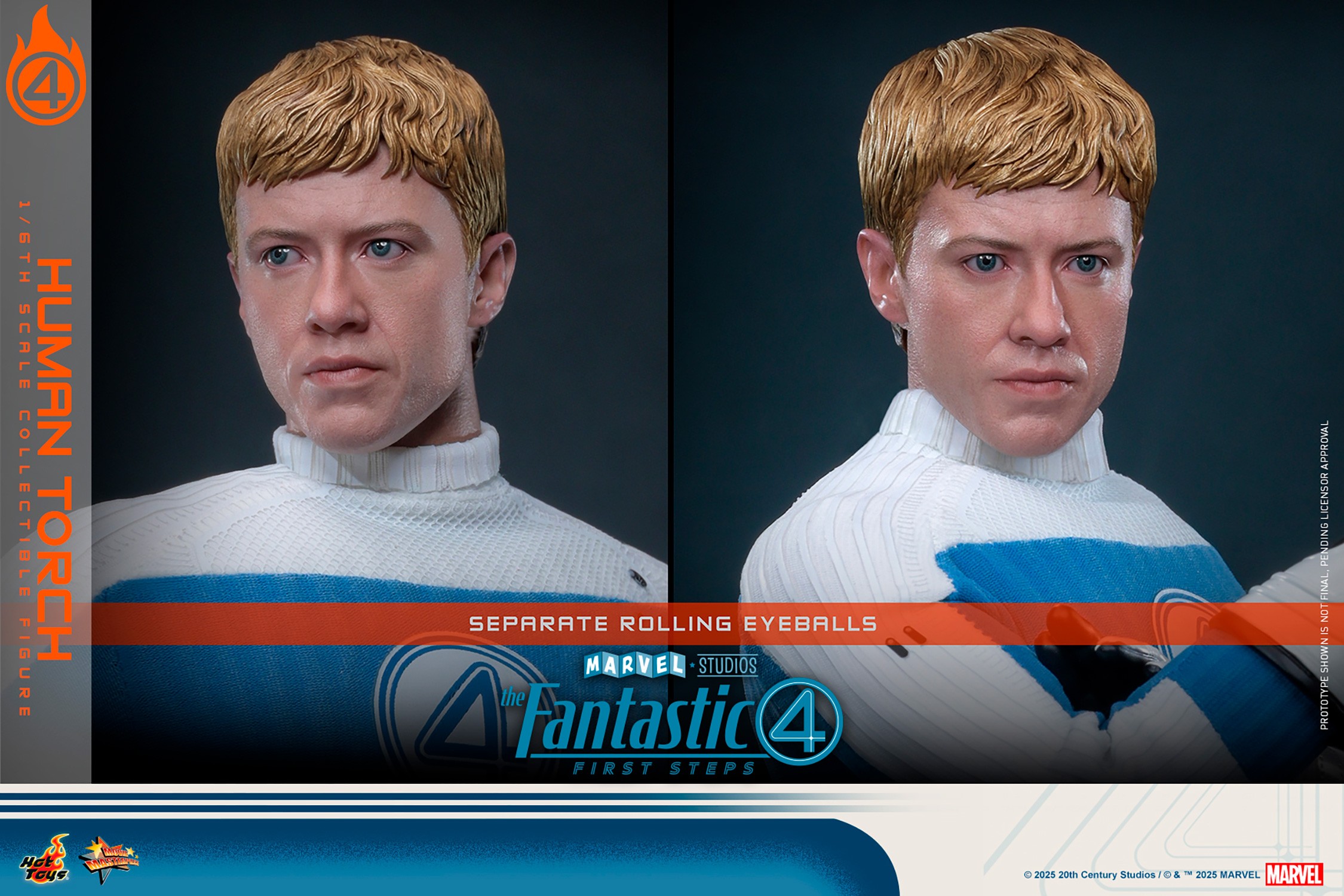 Marvel Human Torch Sixth Scale Figure  Collector Edition (Prototype Shown) View 16