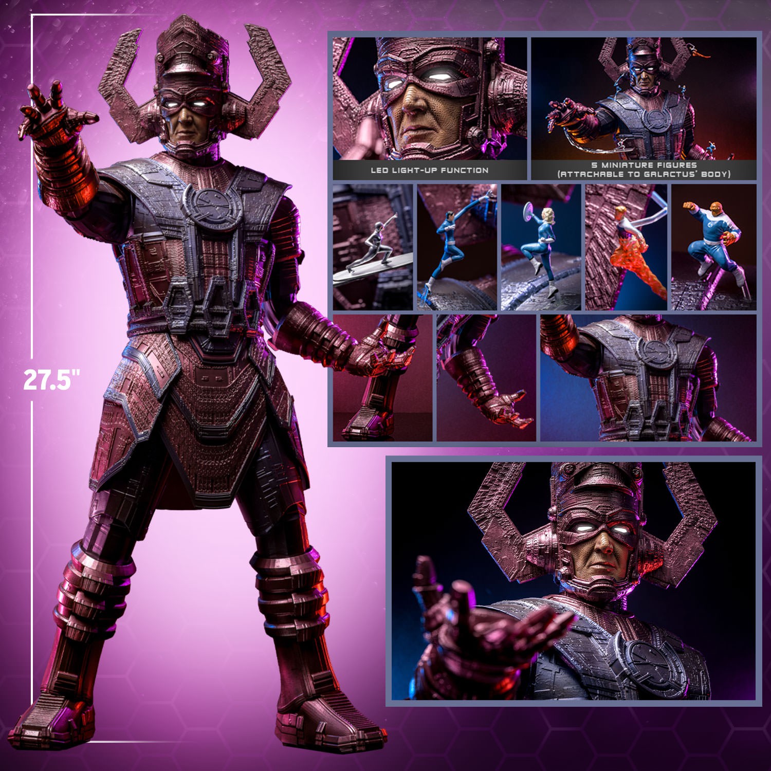 Galactus Jumbo Sofvi Collectible Figure by Hot Toys | Sideshow