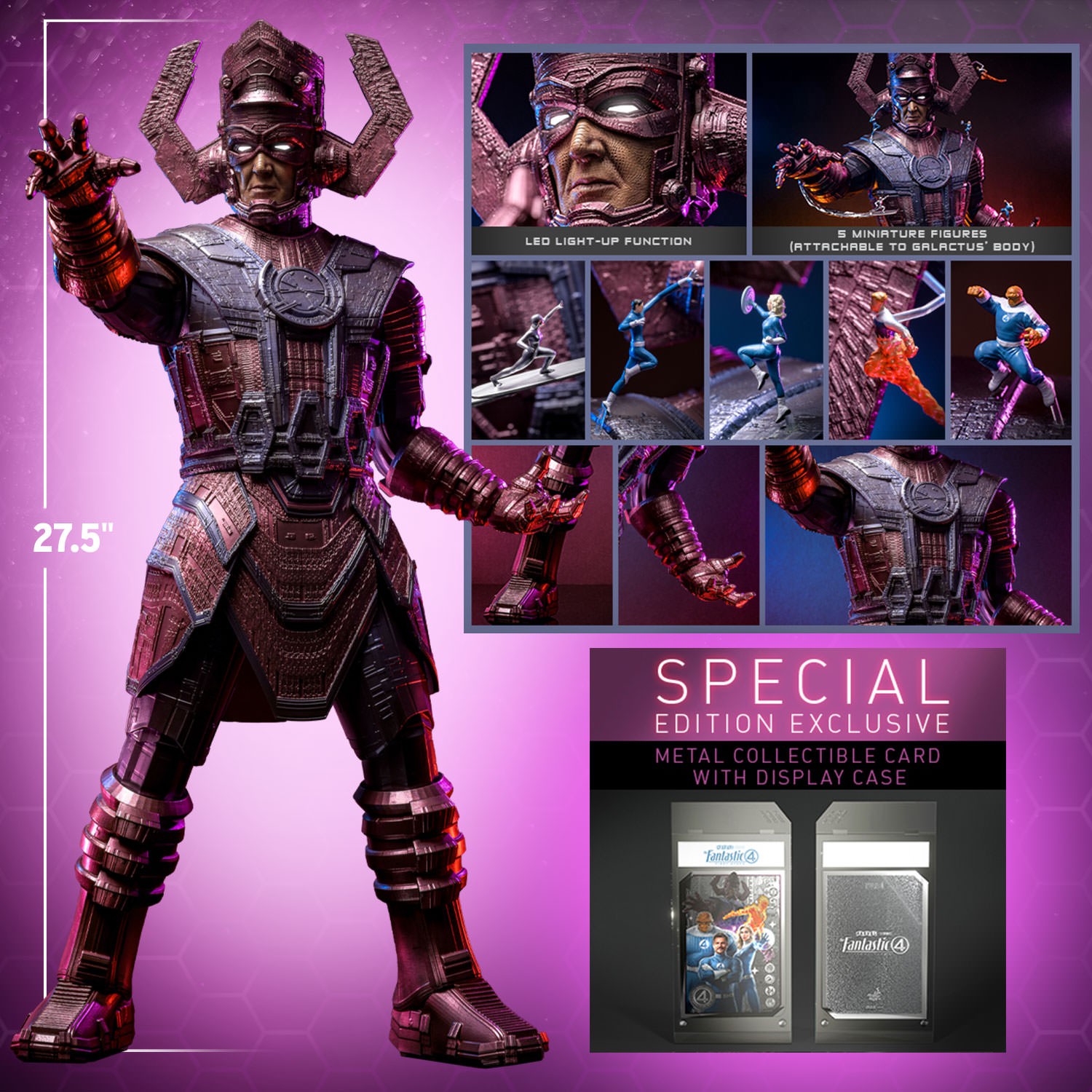 Marvel Galactus Jumbo Sofvi (Special Edition) Collectible Figure  (Prototype Shown) View 2
