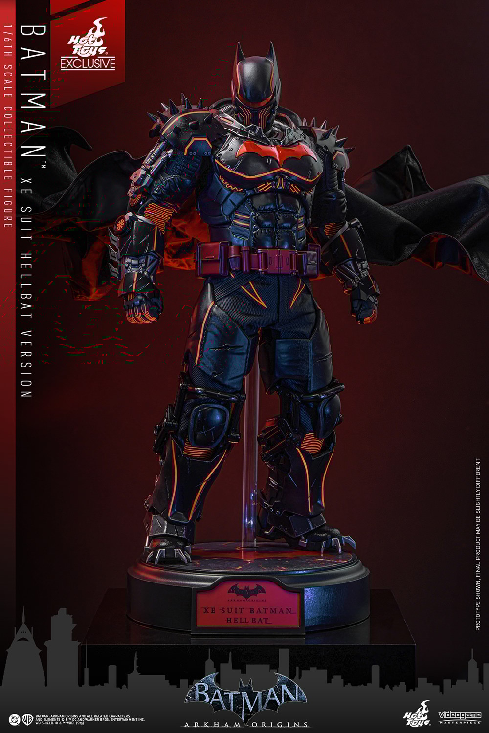 Batman (XE Suit Hellbat Version) Sixth Scale Figure by Hot Toys ...