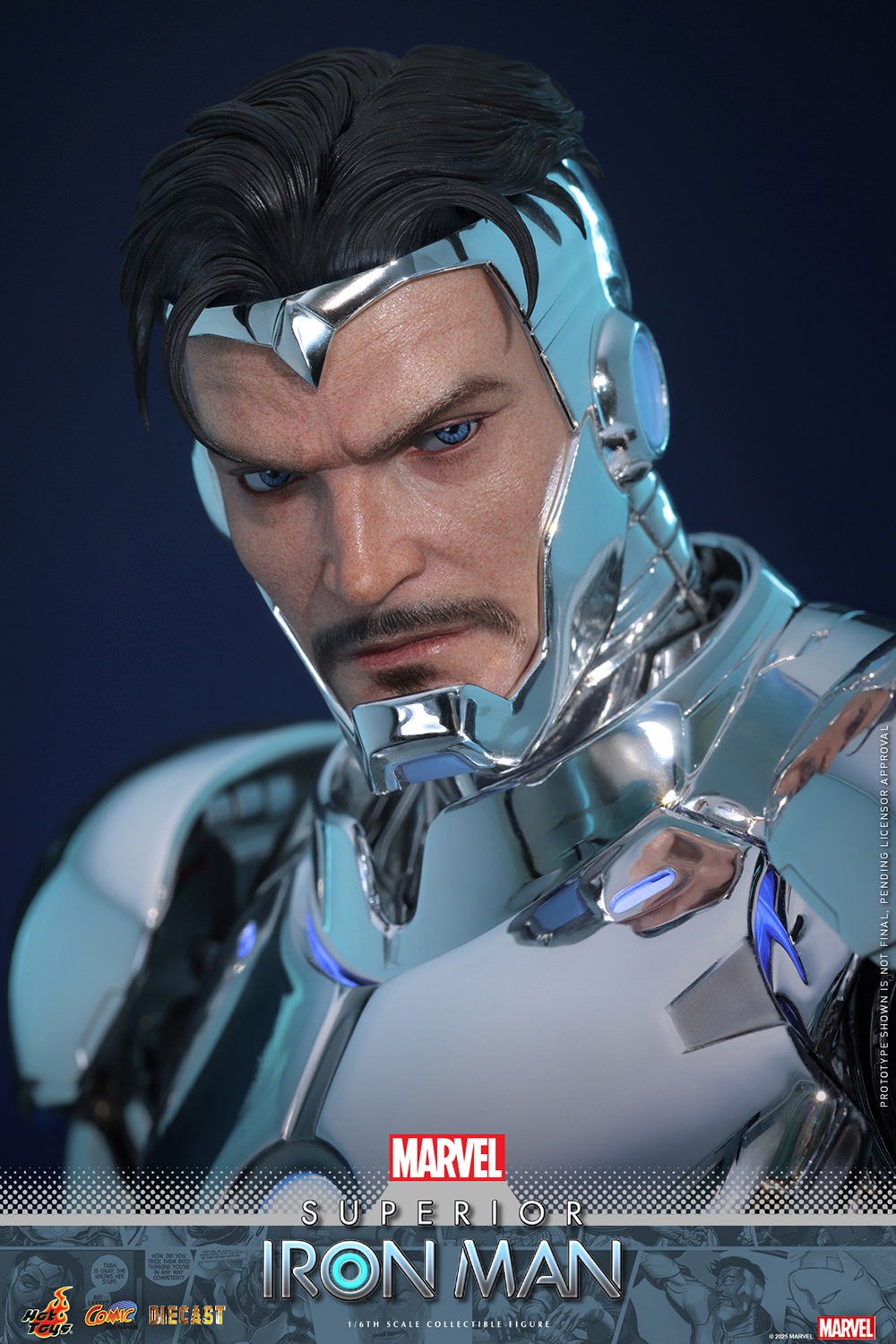 Marvel Superior Iron Man Sixth Scale Figure  Collector Edition (Prototype Shown) View 5