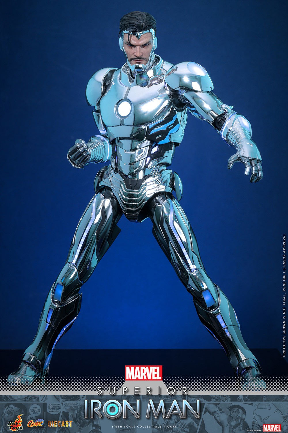 Marvel Superior Iron Man (Special Edition) Sixth Scale Figure  Exclusive Edition (Prototype Shown) View 1