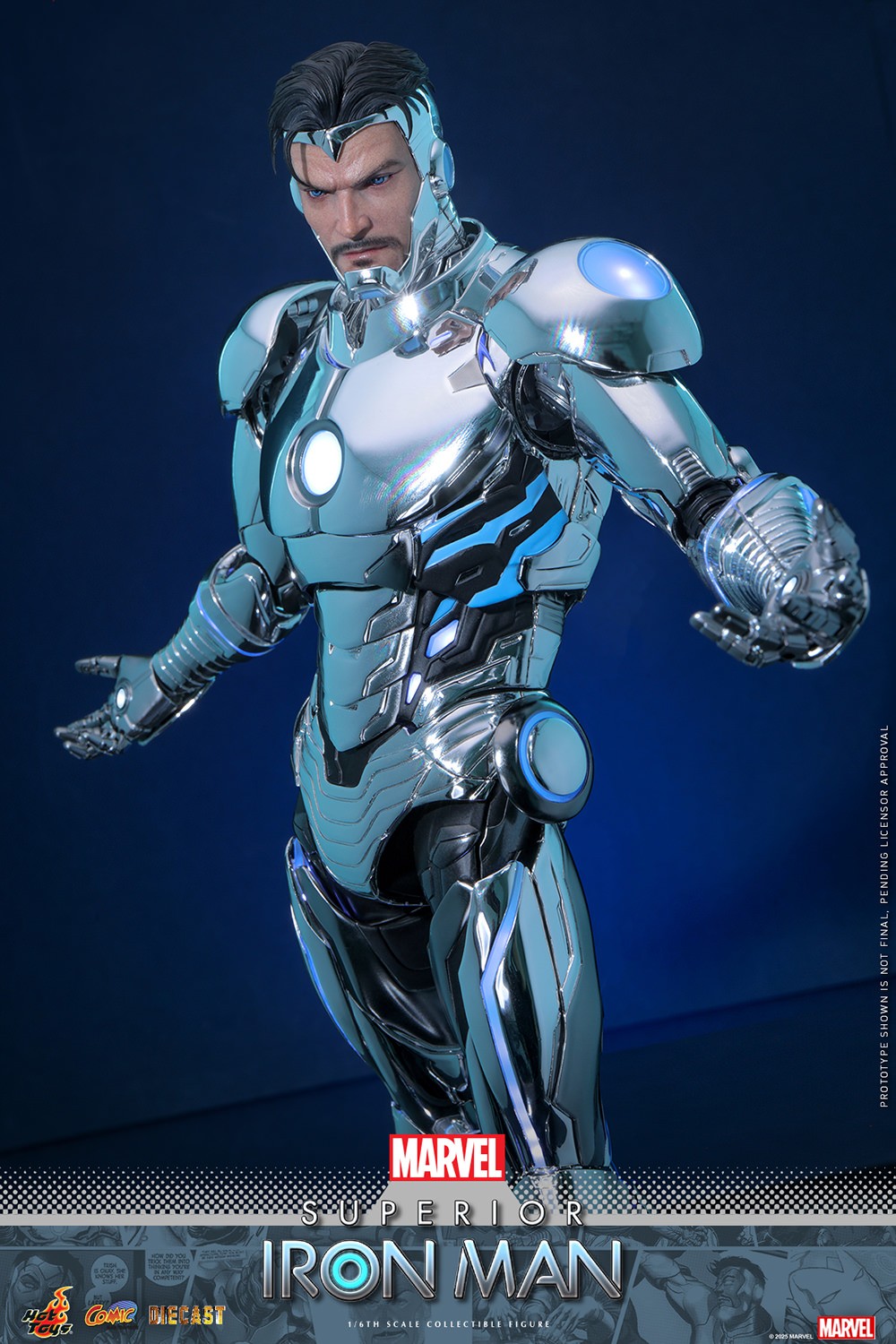 Marvel Superior Iron Man (Special Edition) Sixth Scale Figure  Exclusive Edition (Prototype Shown) View 4