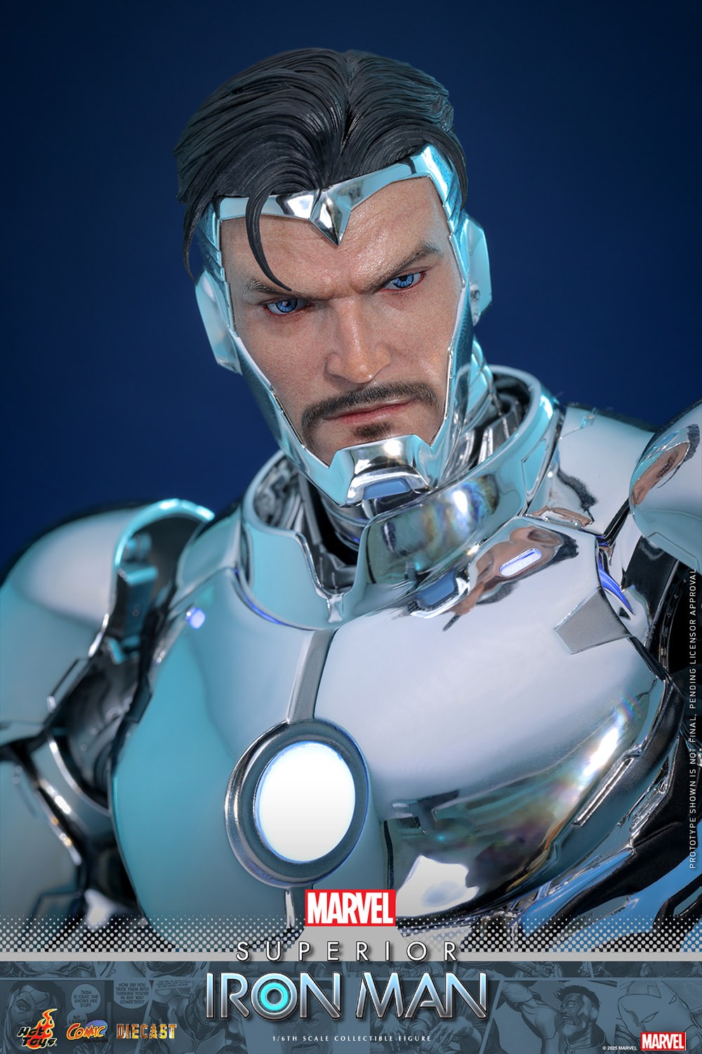 Marvel Superior Iron Man (Special Edition) Sixth Scale Figure  Exclusive Edition (Prototype Shown) View 5