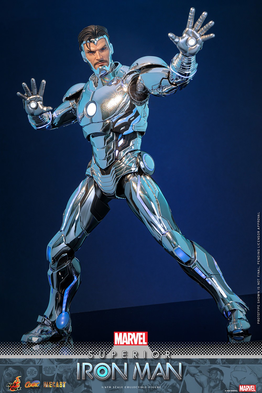 Marvel Superior Iron Man (Special Edition) Sixth Scale Figure  Exclusive Edition (Prototype Shown) View 10