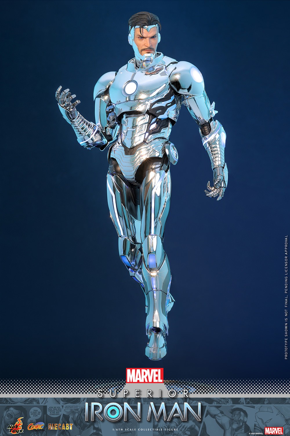 Marvel Superior Iron Man (Special Edition) Sixth Scale Figure  Exclusive Edition (Prototype Shown) View 12