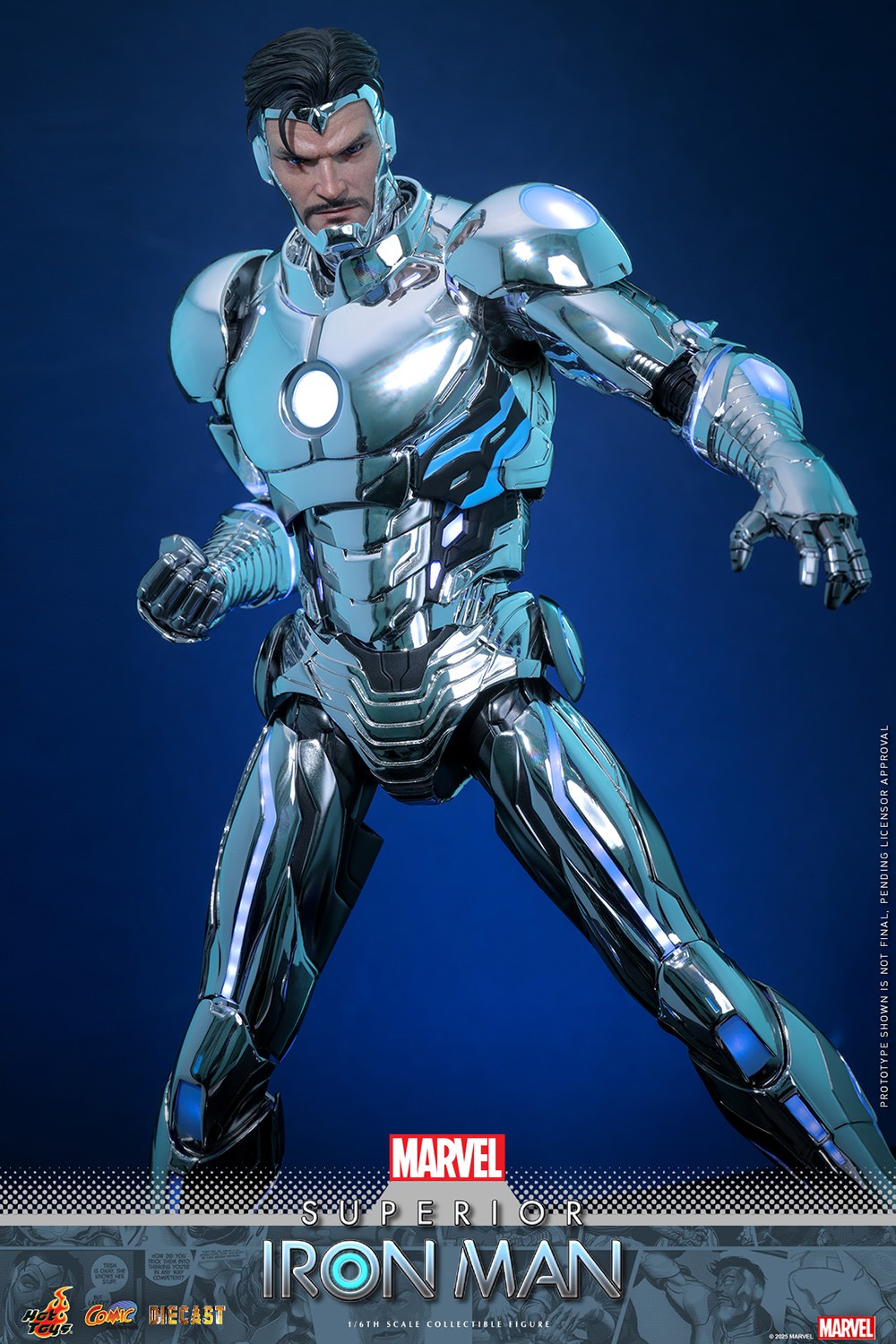 Marvel Superior Iron Man (Special Edition) Sixth Scale Figure  Exclusive Edition (Prototype Shown) View 13