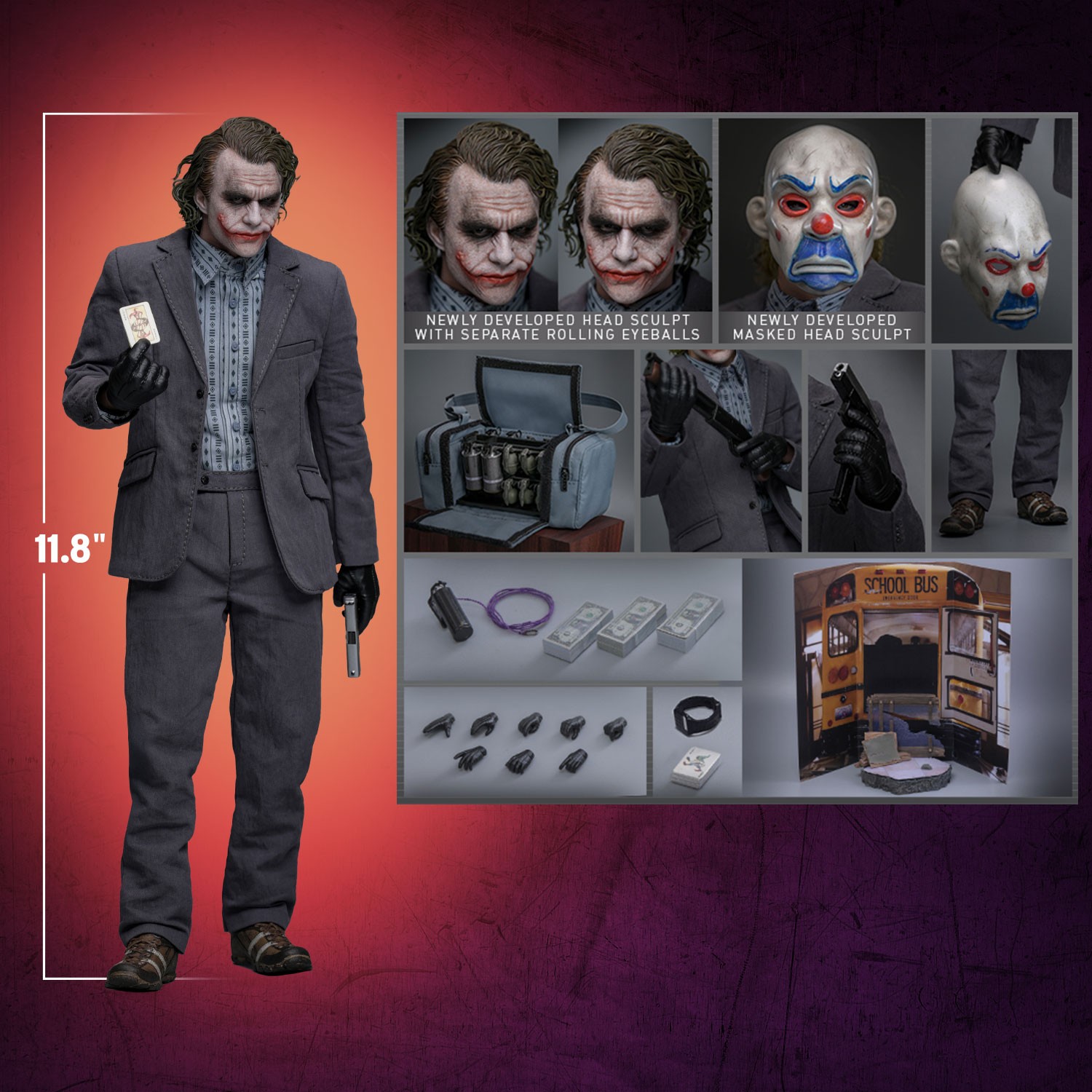 The Joker (Bank Robber Version) (Special Edition) Sixth Scale