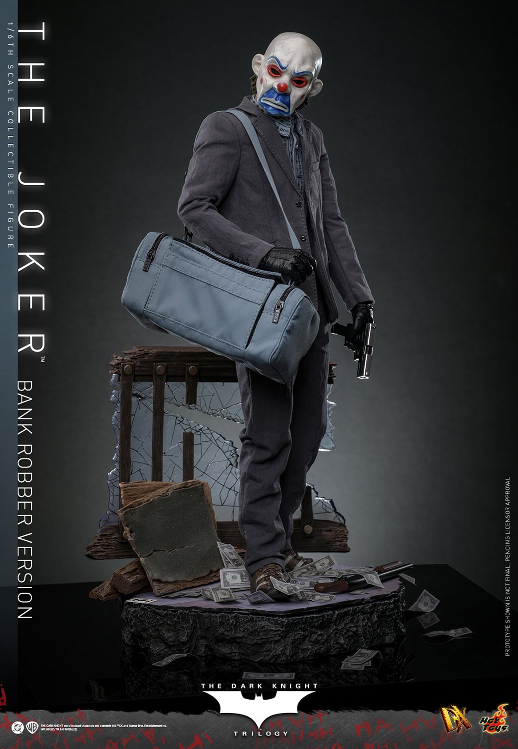 DC Comics The Joker (Bank Robber Version) (Special Edition) Sixth Scale Figure  Exclusive Edition (Prototype Shown) View 9
