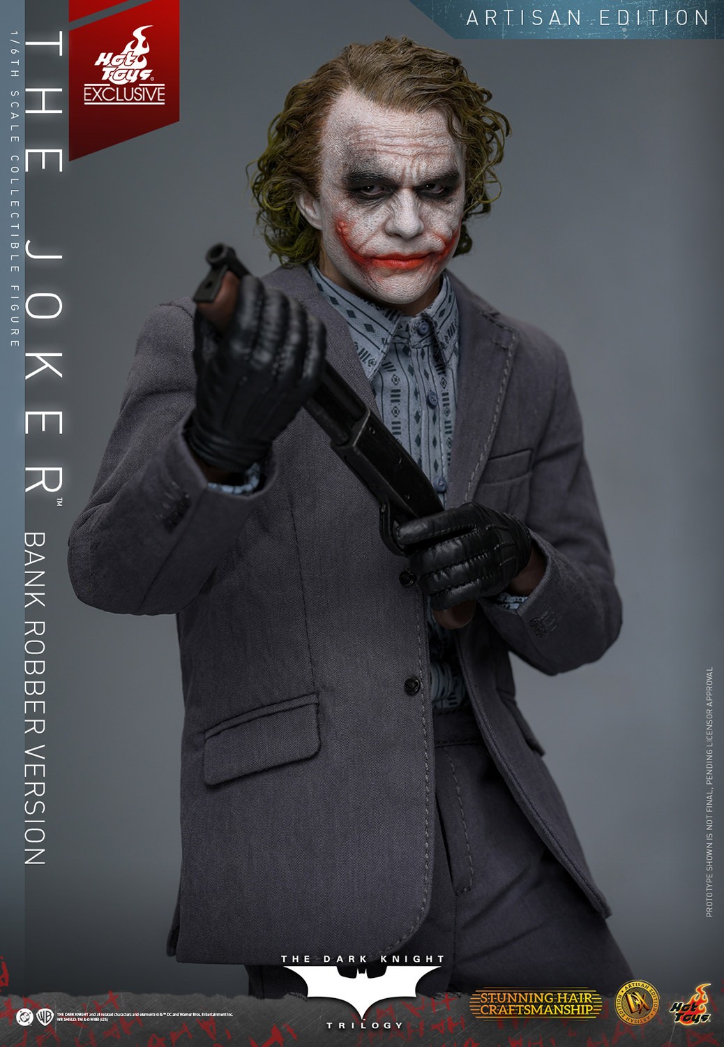 DC Comics The Joker (Bank Robber Version) (Artisan Edition) Sixth Scale Figure  Exclusive Edition (Prototype Shown) View 12