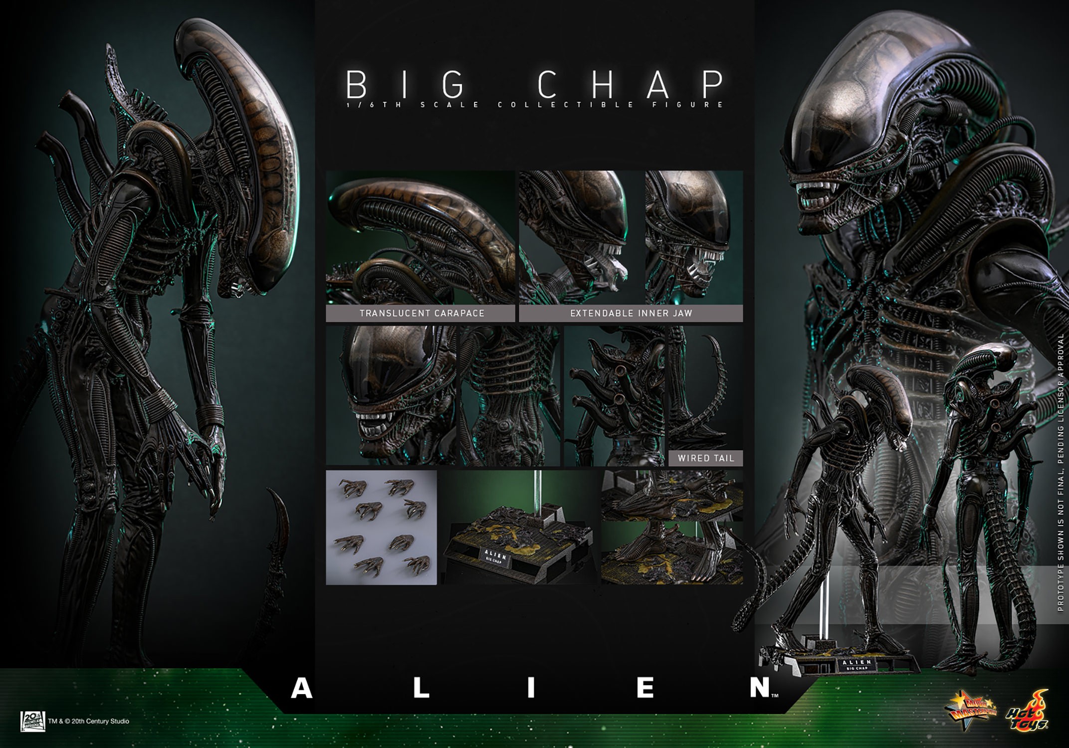 Alien Big Chap Sixth Scale Figure  Collector Edition (Prototype Shown) View 14