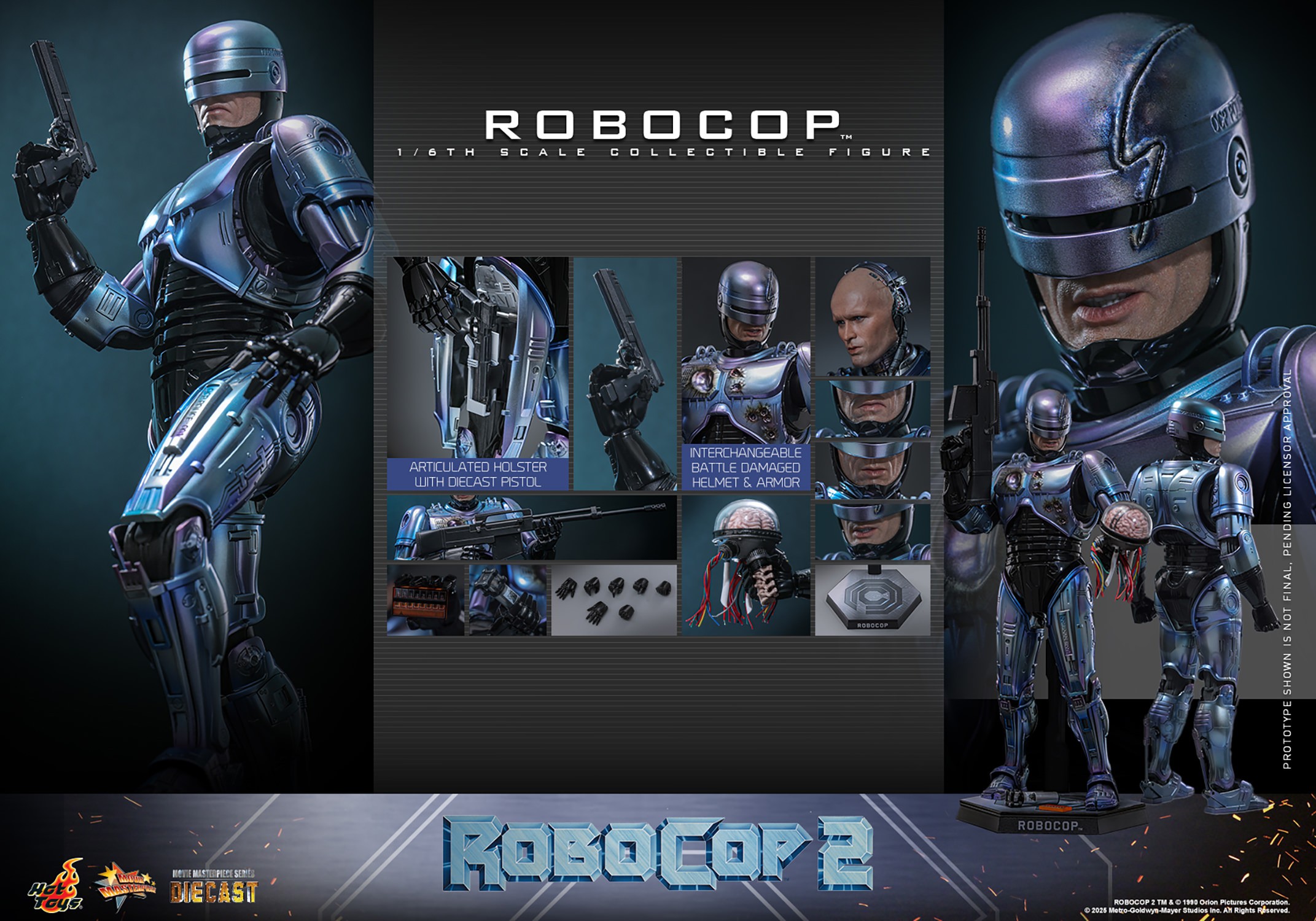 RoboCop RoboCop Sixth Scale Figure  Collector Edition (Prototype Shown) View 21
