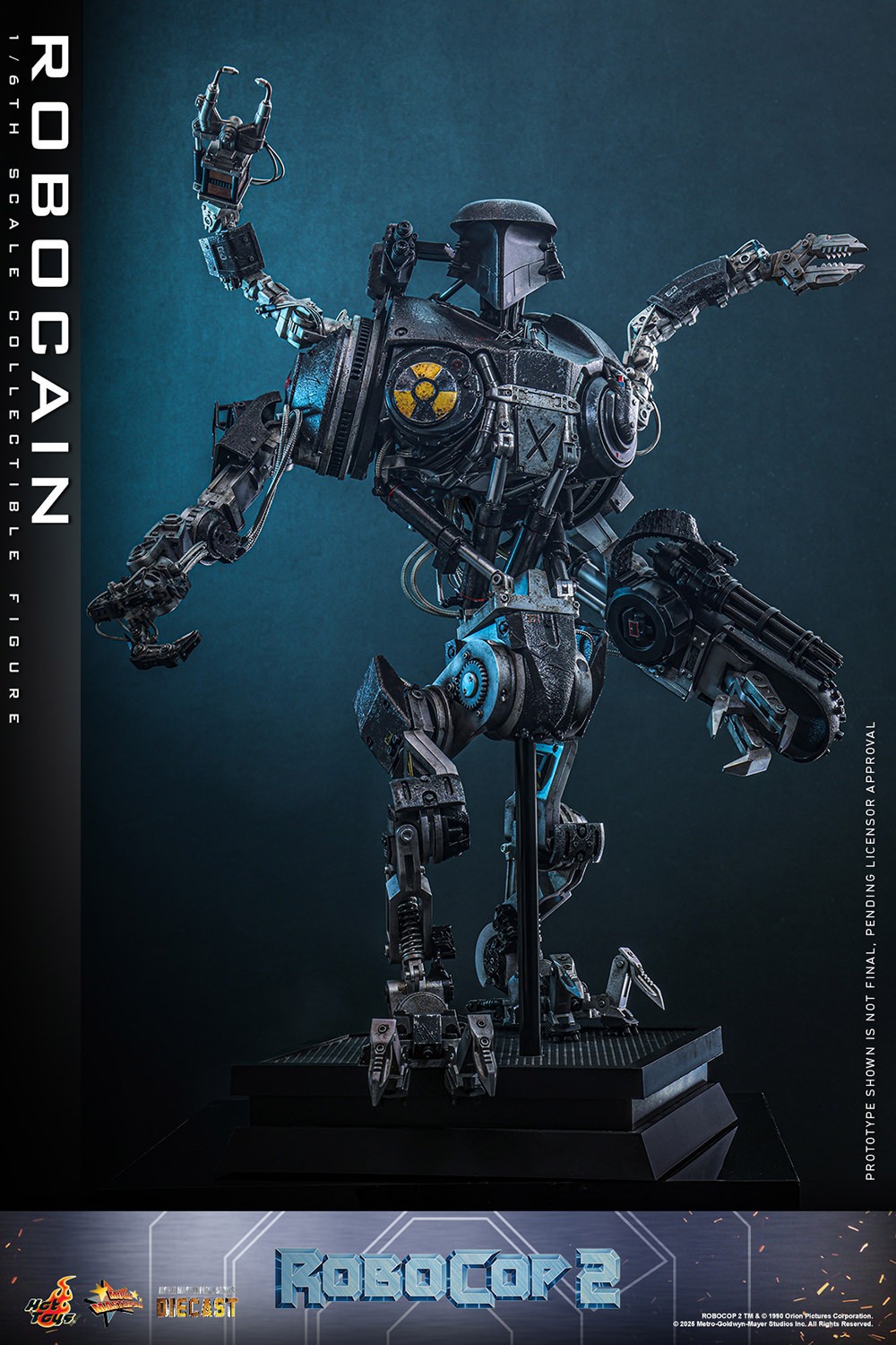 RoboCop RoboCain Sixth Scale Figure  Collector Edition (Prototype Shown) View 6