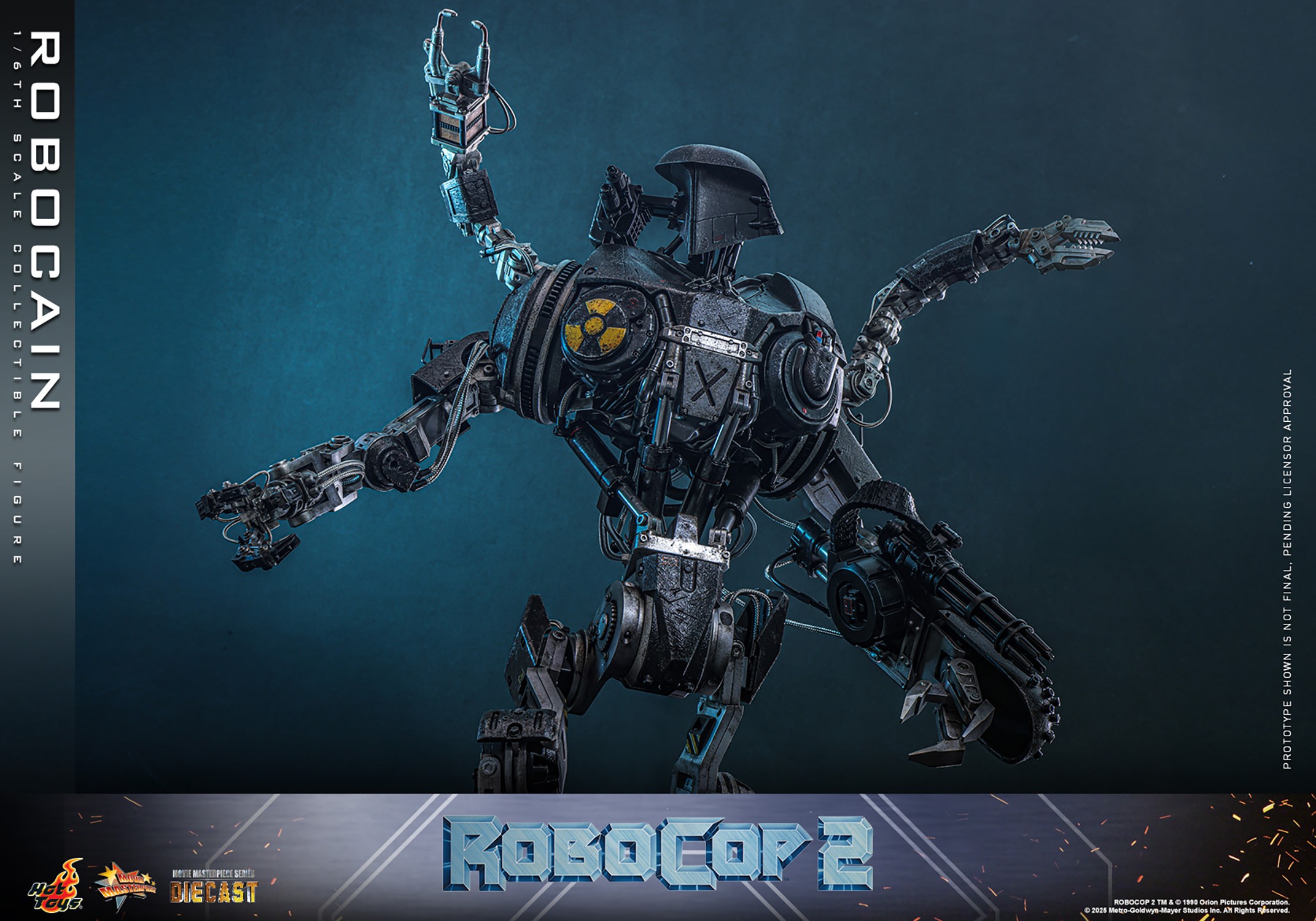 RoboCop RoboCain (Special Edition) Sixth Scale Figure  Exclusive Edition (Prototype Shown) View 3