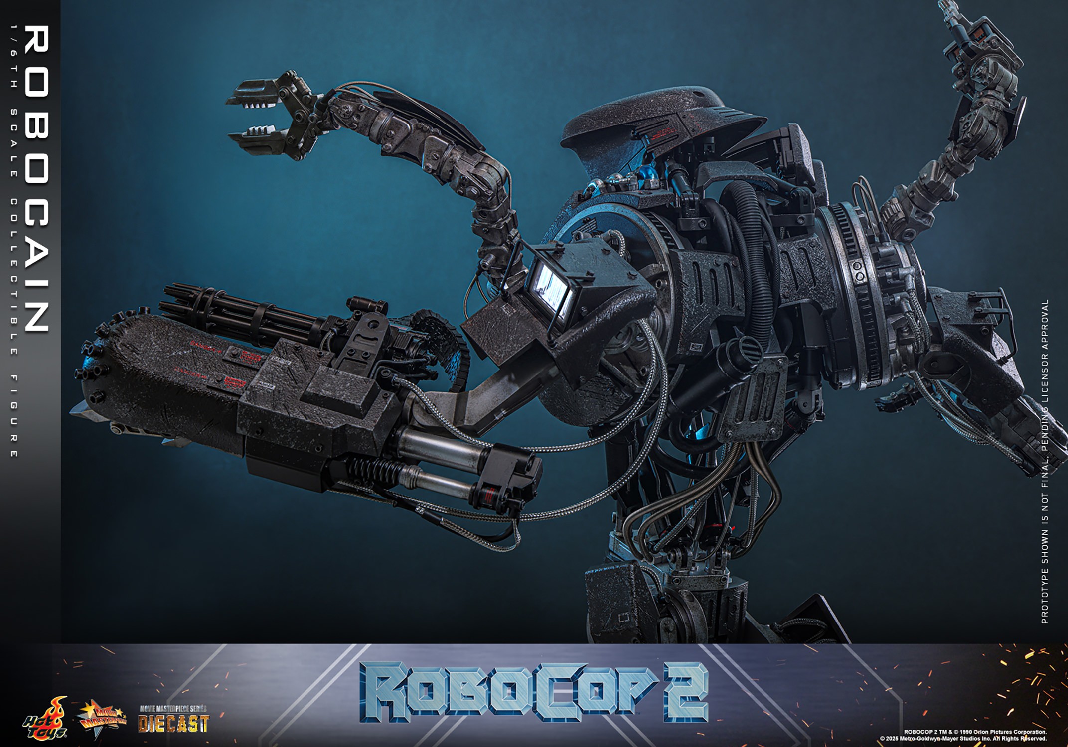 RoboCop RoboCain (Special Edition) Sixth Scale Figure  Exclusive Edition (Prototype Shown) View 10