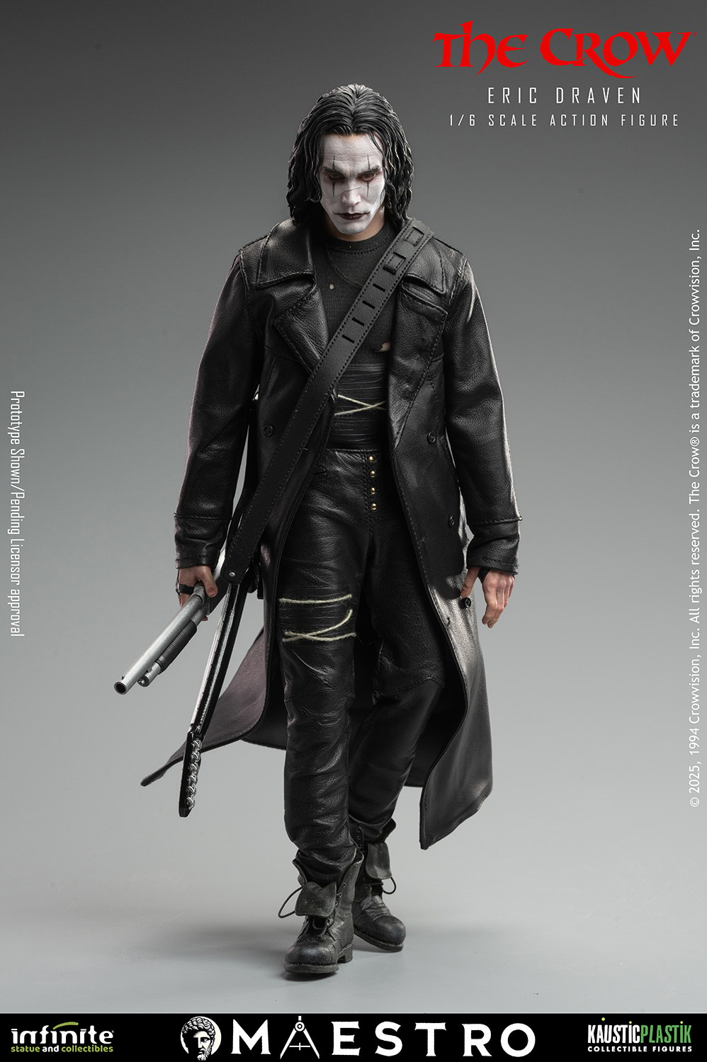 The Crow The Crow - Eric Draven Sixth Scale Figure  (Prototype Shown) View 9