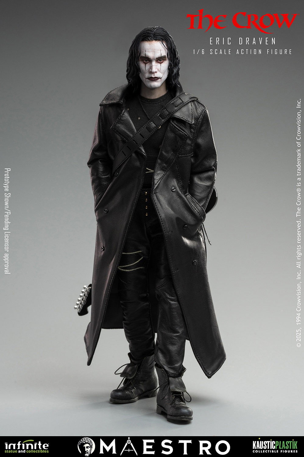 The Crow The Crow - Eric Draven Sixth Scale Figure  (Prototype Shown) View 8