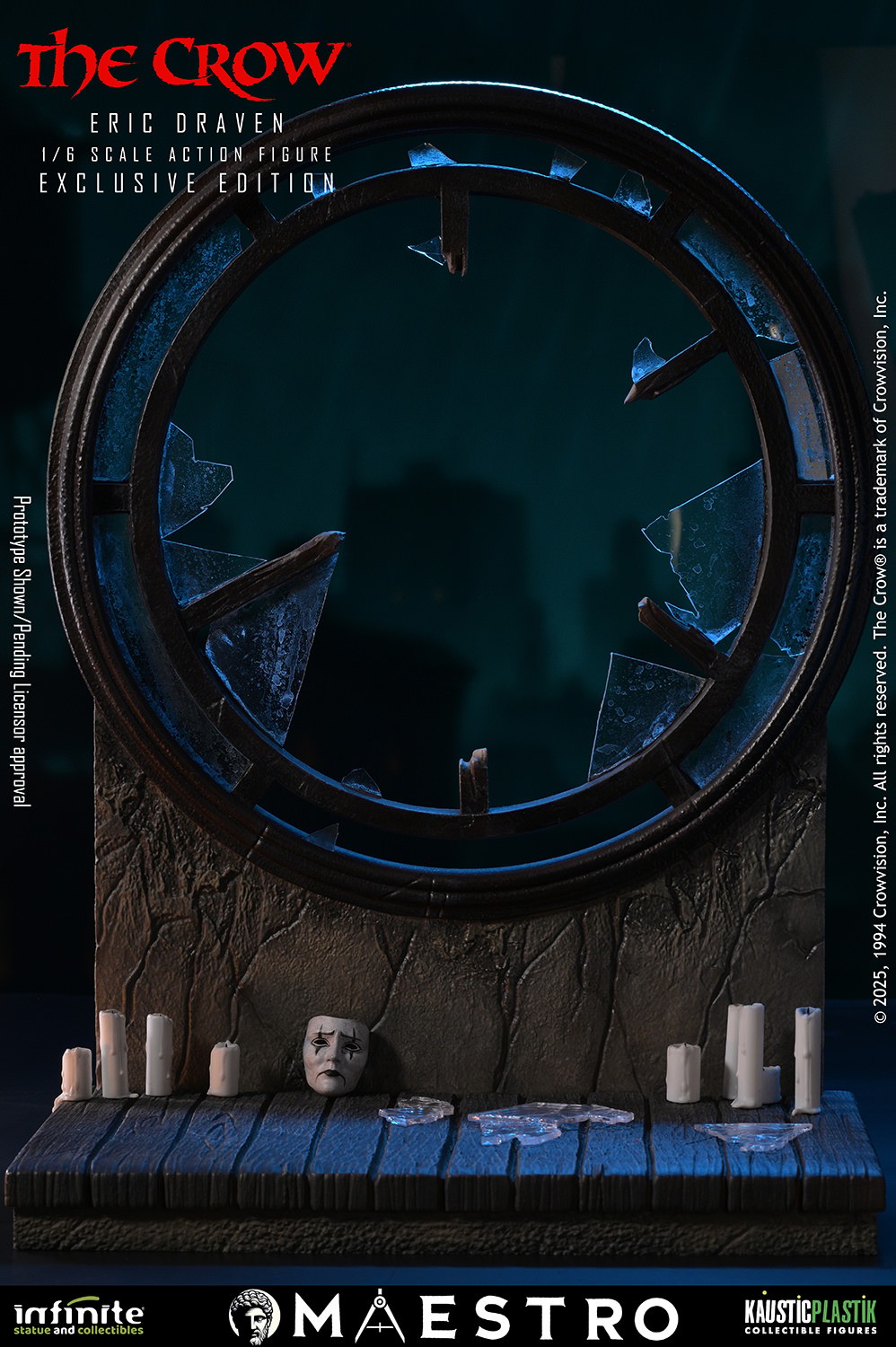 The Crow The Crow – Eric Draven (Exclusive Edition) Sixth Scale Figure  Exclusive Edition (Prototype Shown) View 7