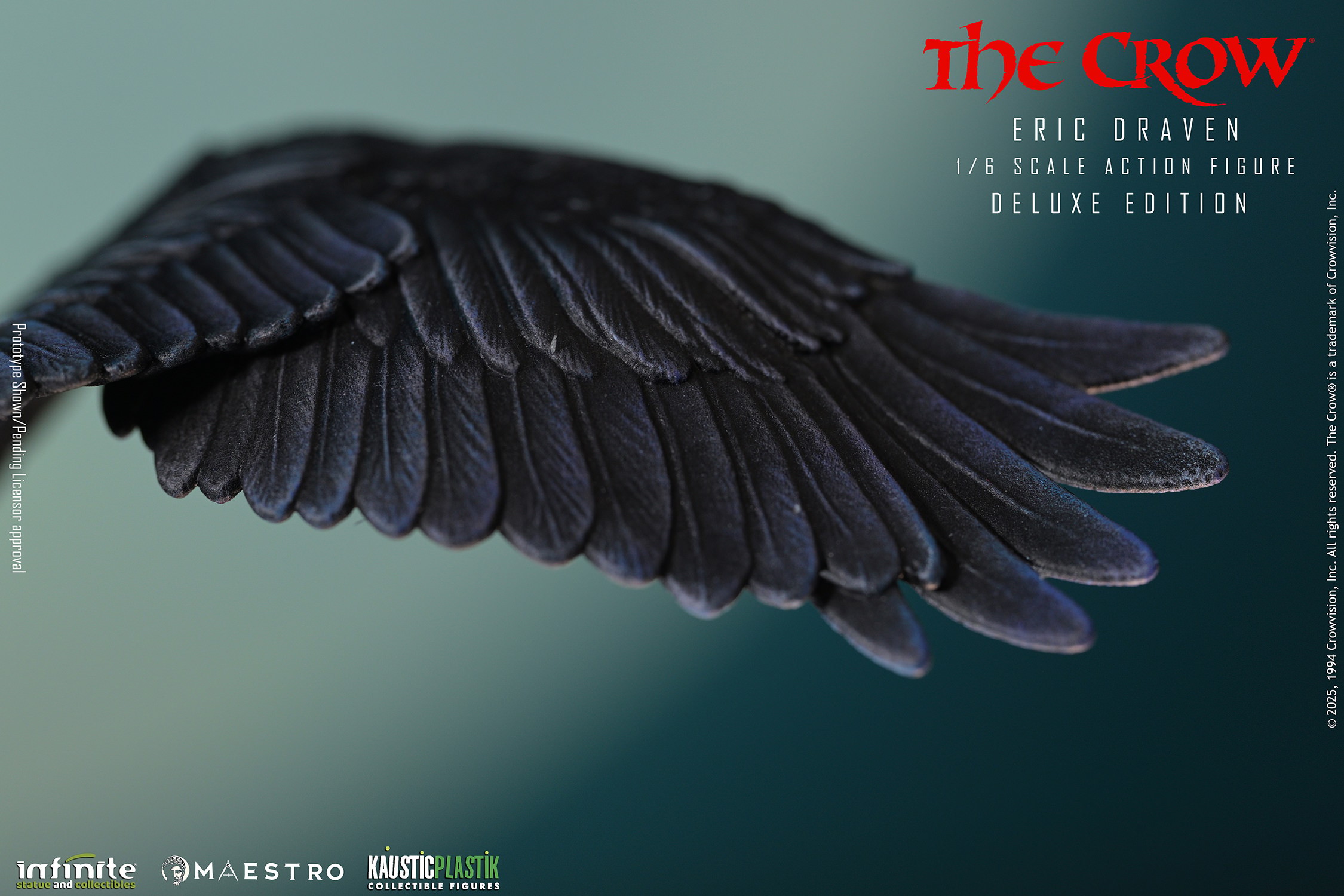 The Crow The Crow – Eric Draven (Deluxe Edition) Sixth Scale Figure  (Prototype Shown) View 7