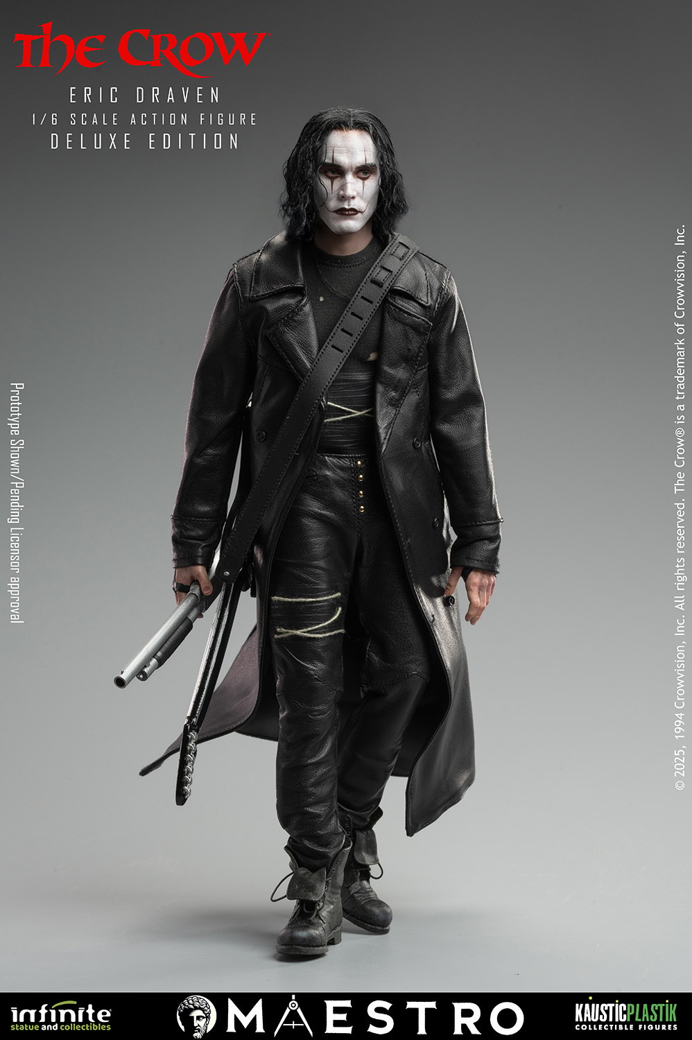 The Crow The Crow – Eric Draven (Deluxe Edition) Sixth Scale Figure  (Prototype Shown) View 9