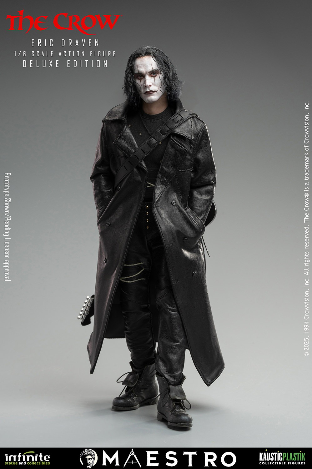 The Crow The Crow – Eric Draven (Deluxe Edition) Sixth Scale Figure  (Prototype Shown) View 10