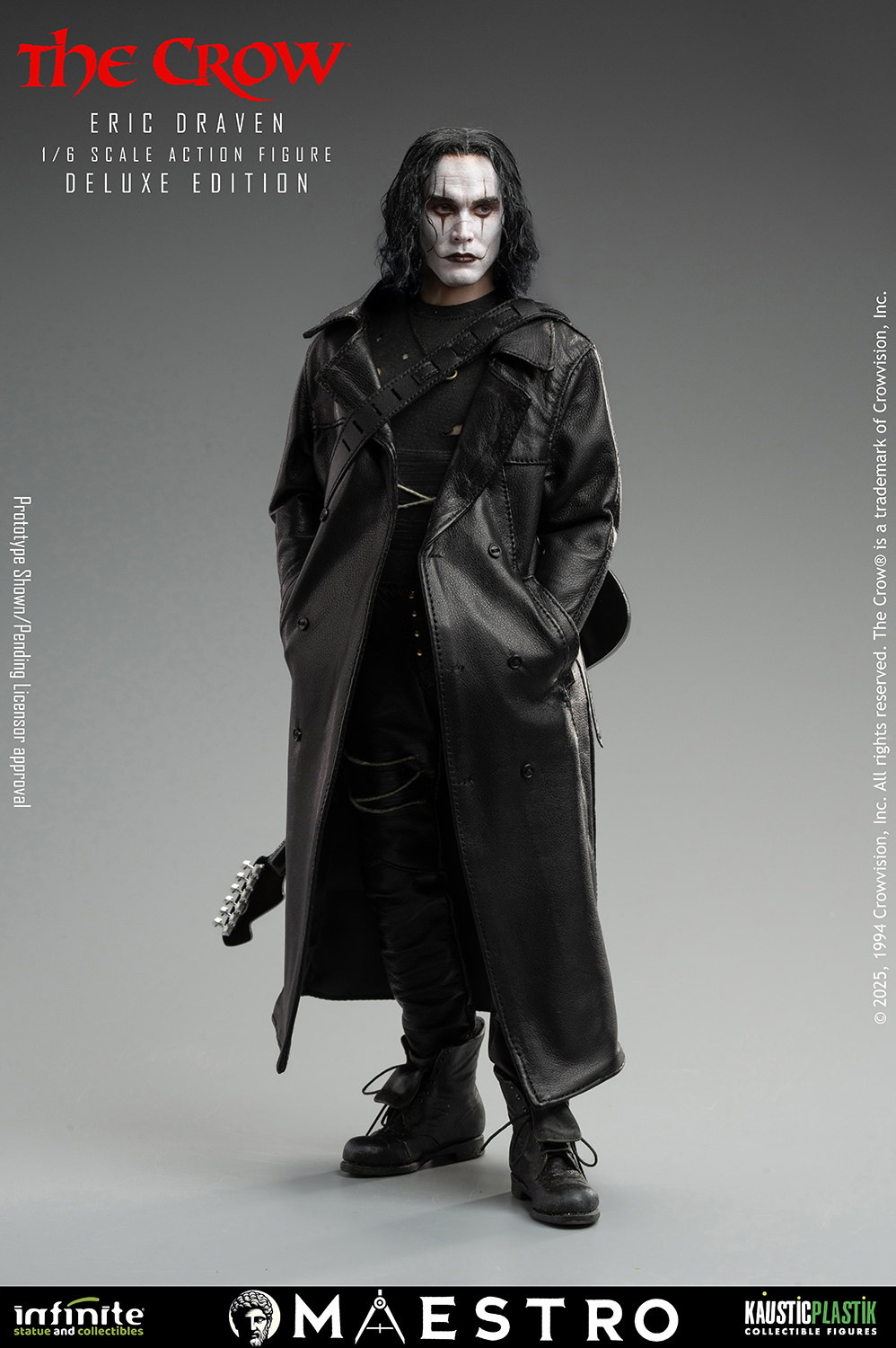 The Crow The Crow – Eric Draven (Deluxe Edition) Sixth Scale Figure  (Prototype Shown) View 11