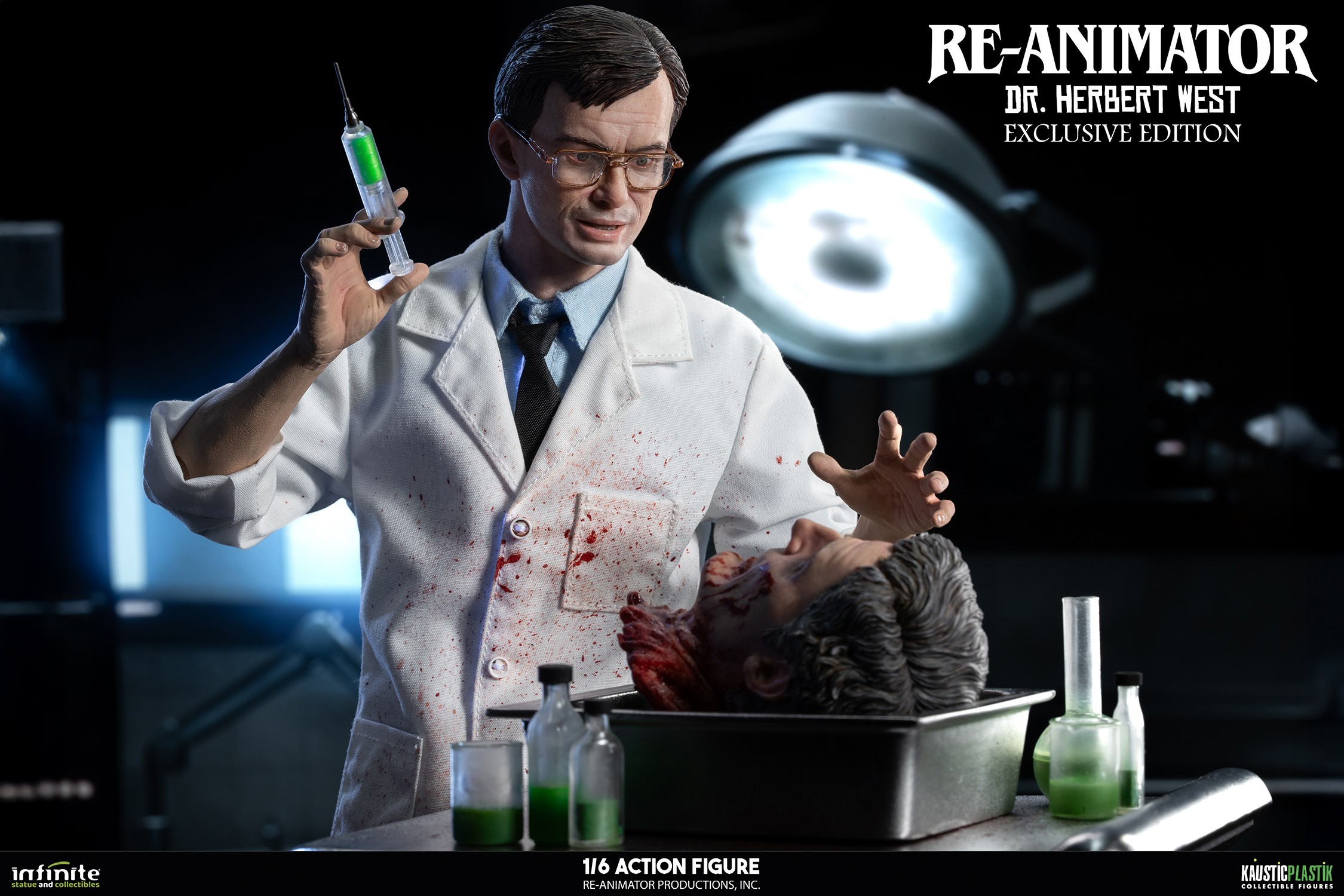 Re-Animator Doctor Herbert West (Exclusive Edition) Sixth Scale Figure  Exclusive Edition (Prototype Shown) View 12