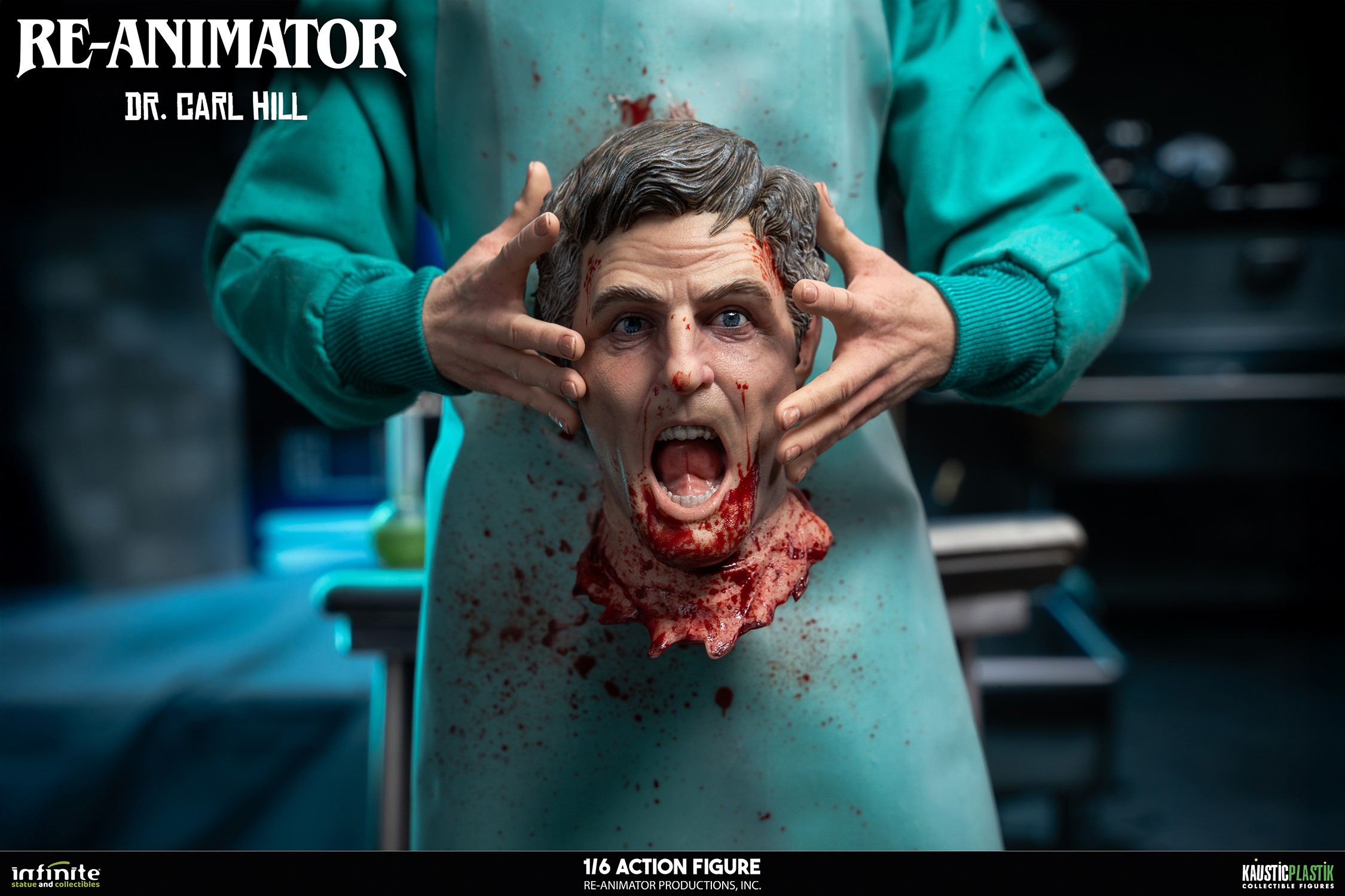 Re-Animator Doctor Carl Hill Sixth Scale Figure  (Prototype Shown) View 7