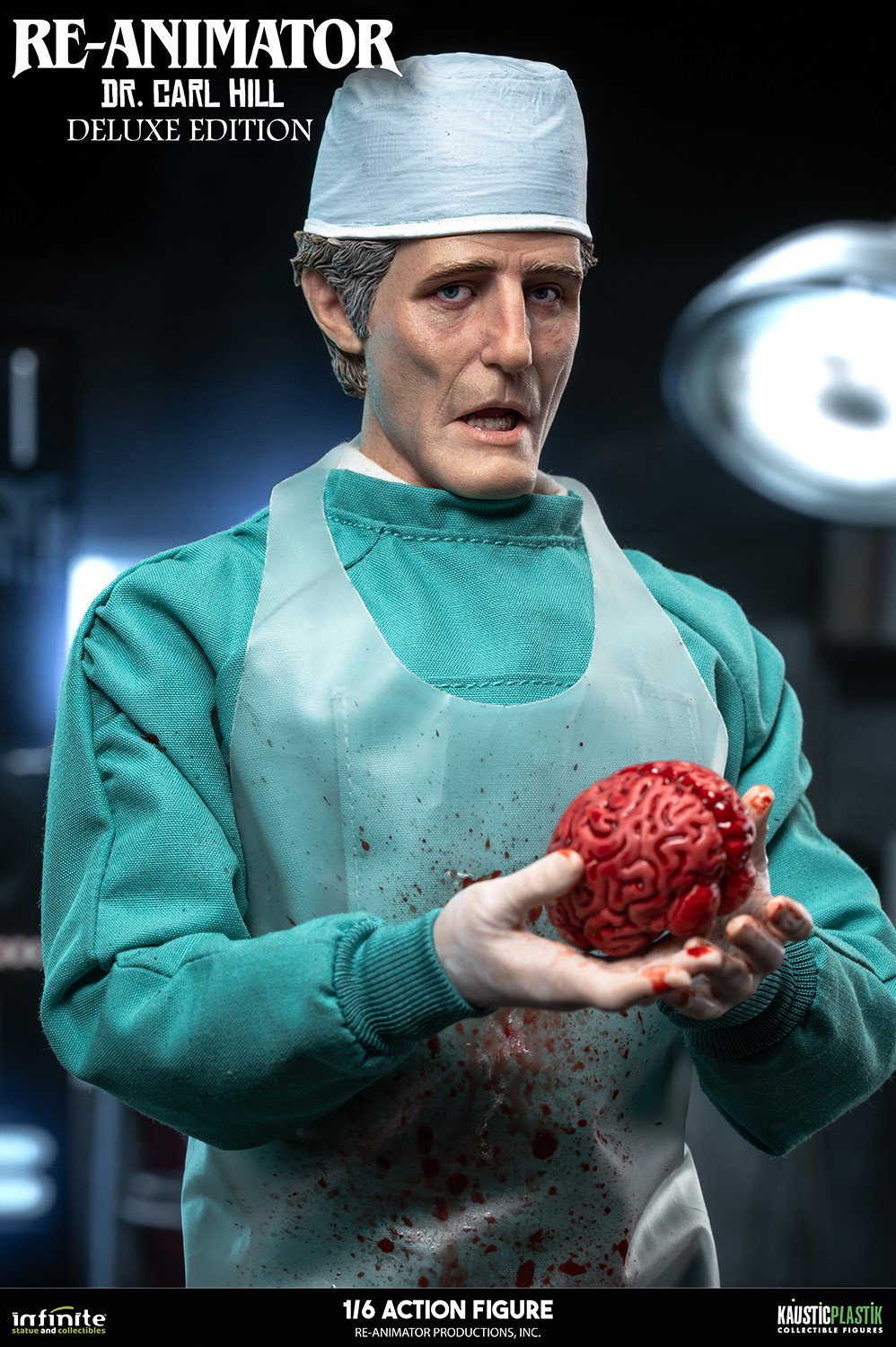 Re-Animator Doctor Carl Hill (Deluxe Edition) Sixth Scale Figure  (Prototype Shown) View 9