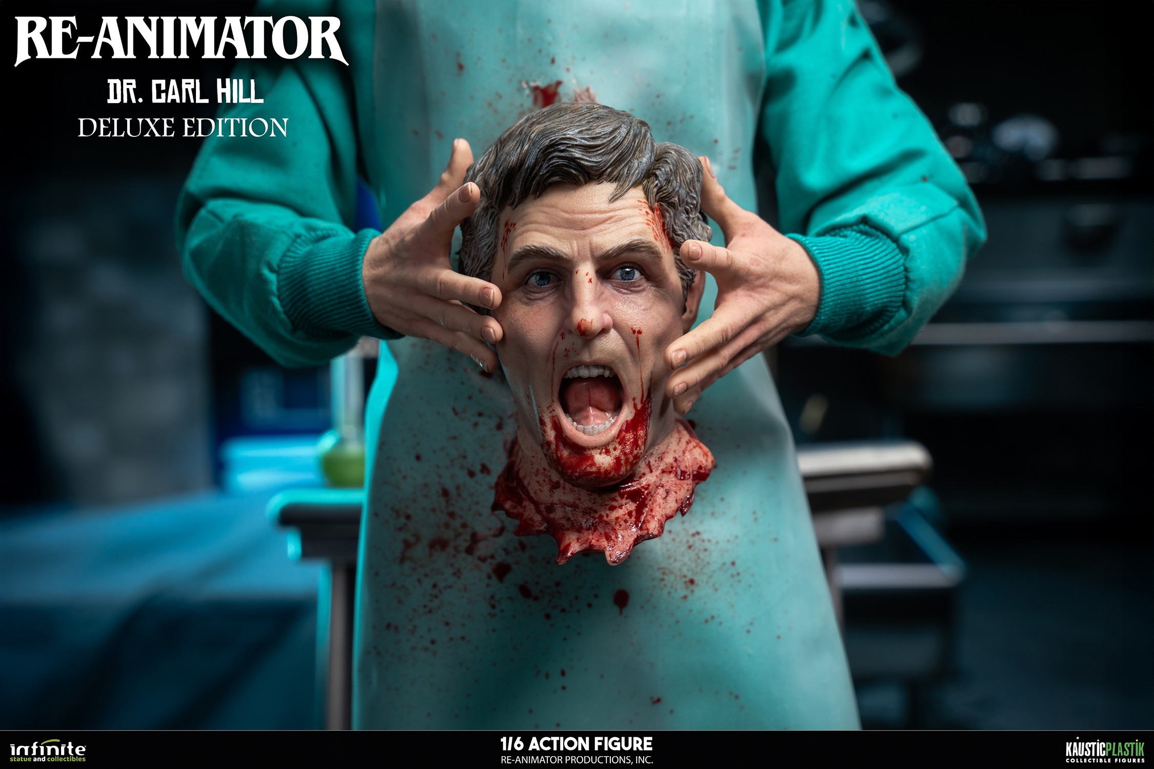 Re-Animator Doctor Carl Hill (Deluxe Edition) Sixth Scale Figure  (Prototype Shown) View 10