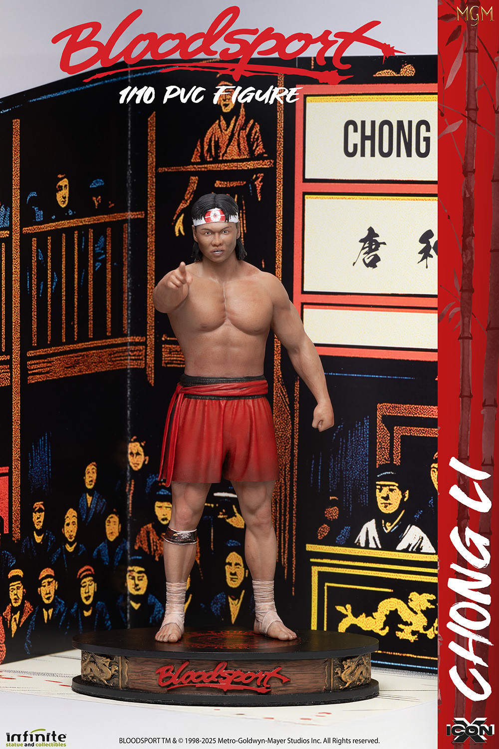 Bloodsport Chong Li PVC Figure  (Prototype Shown) View 12