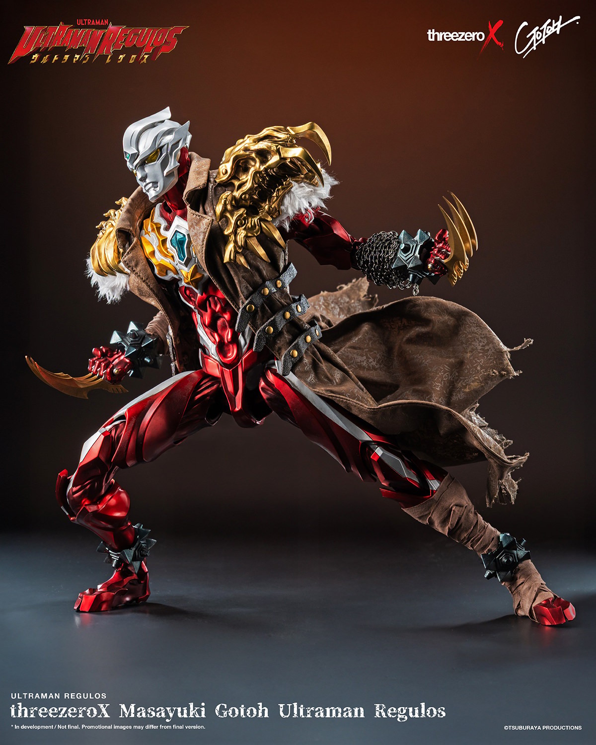 Ultraman Masayuki Gotoh Ultraman Regulos Sixth Scale Figure  (Prototype Shown) View 9
