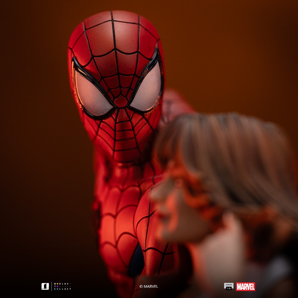 Marvel Spider-Man and MJ Statues  (Prototype Shown) View 6