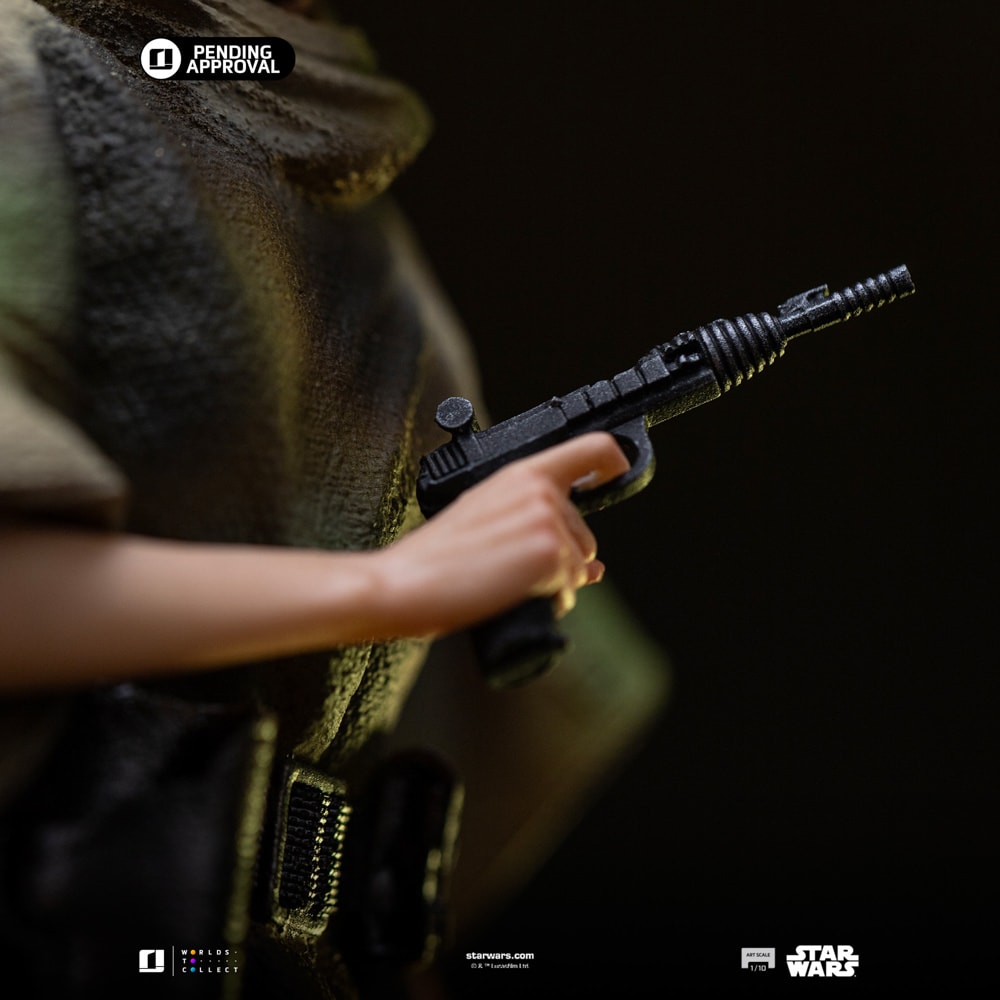 Star Wars Leia and Wicket 1:10 Scale Statue  (Prototype Shown) View 8