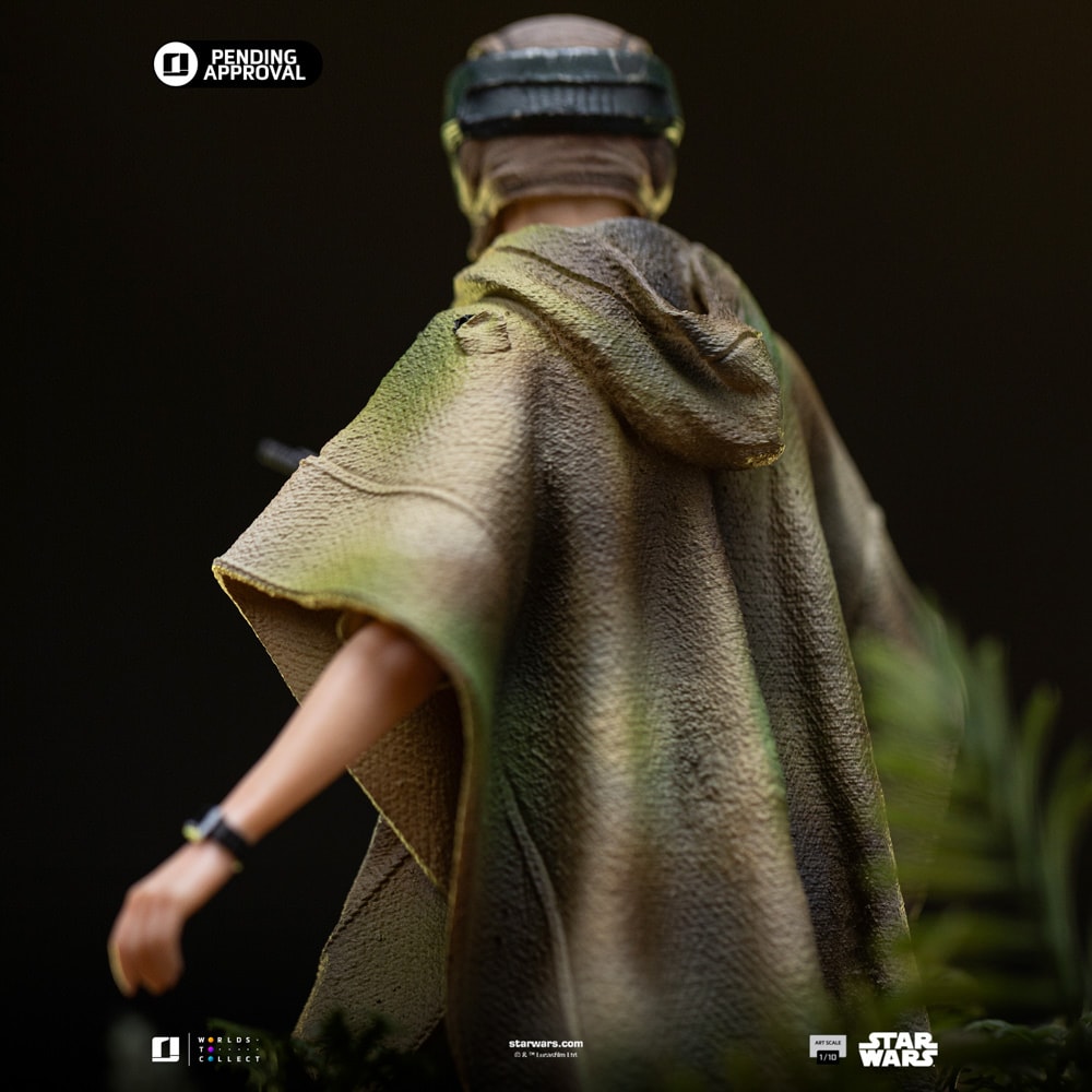 Star Wars Leia and Wicket 1:10 Scale Statue  (Prototype Shown) View 9