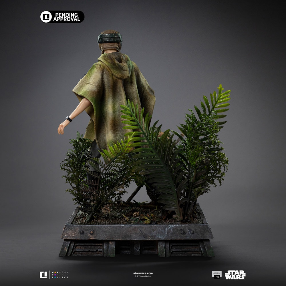 Star Wars Leia and Wicket 1:10 Scale Statue  (Prototype Shown) View 15