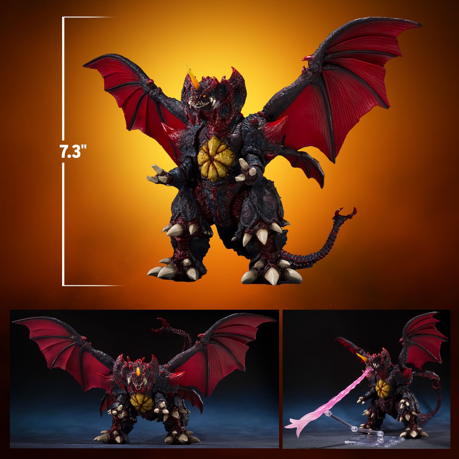 Godzilla Destroyah Perfect Form Tokyo Waterfront City Decisive Battle Version Action Figure  (Prototype Shown) View 2