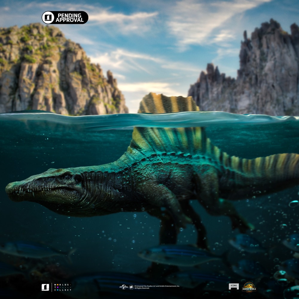 Jurassic Park Spinosaurus Statues  (Prototype Shown) View 1