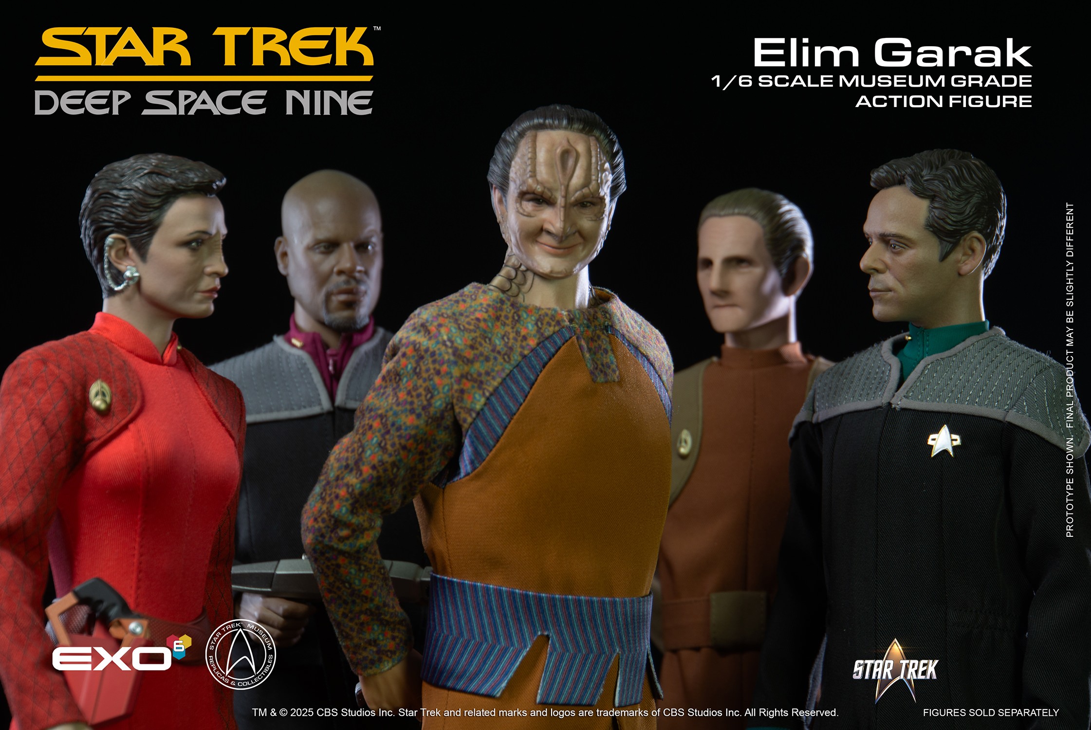 Star Trek Elim Garak Sixth Scale Figure  (Prototype Shown) View 9
