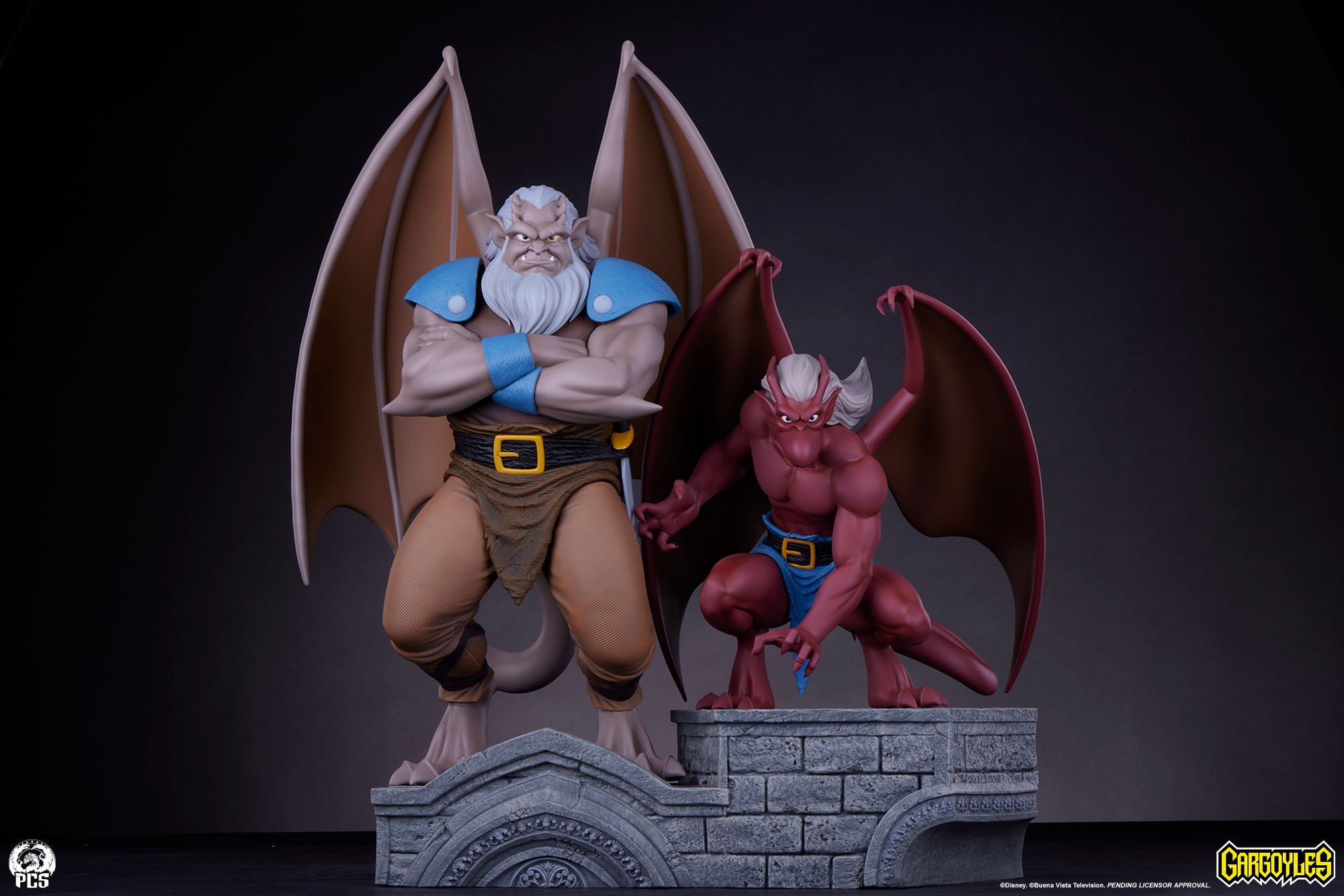 Disney Hudson & Brooklyn Quarter Scale Statue  (Prototype Shown) View 7